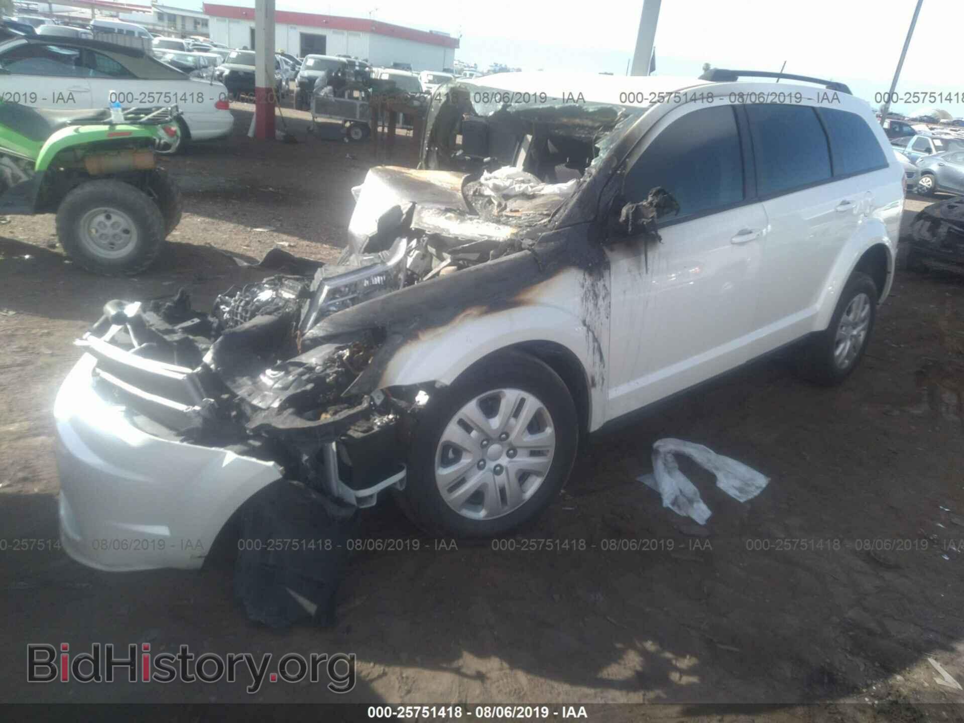 2017 DODGE JOURNEY - VIN: 3C4PDCAB8HT707012 - Фото 2