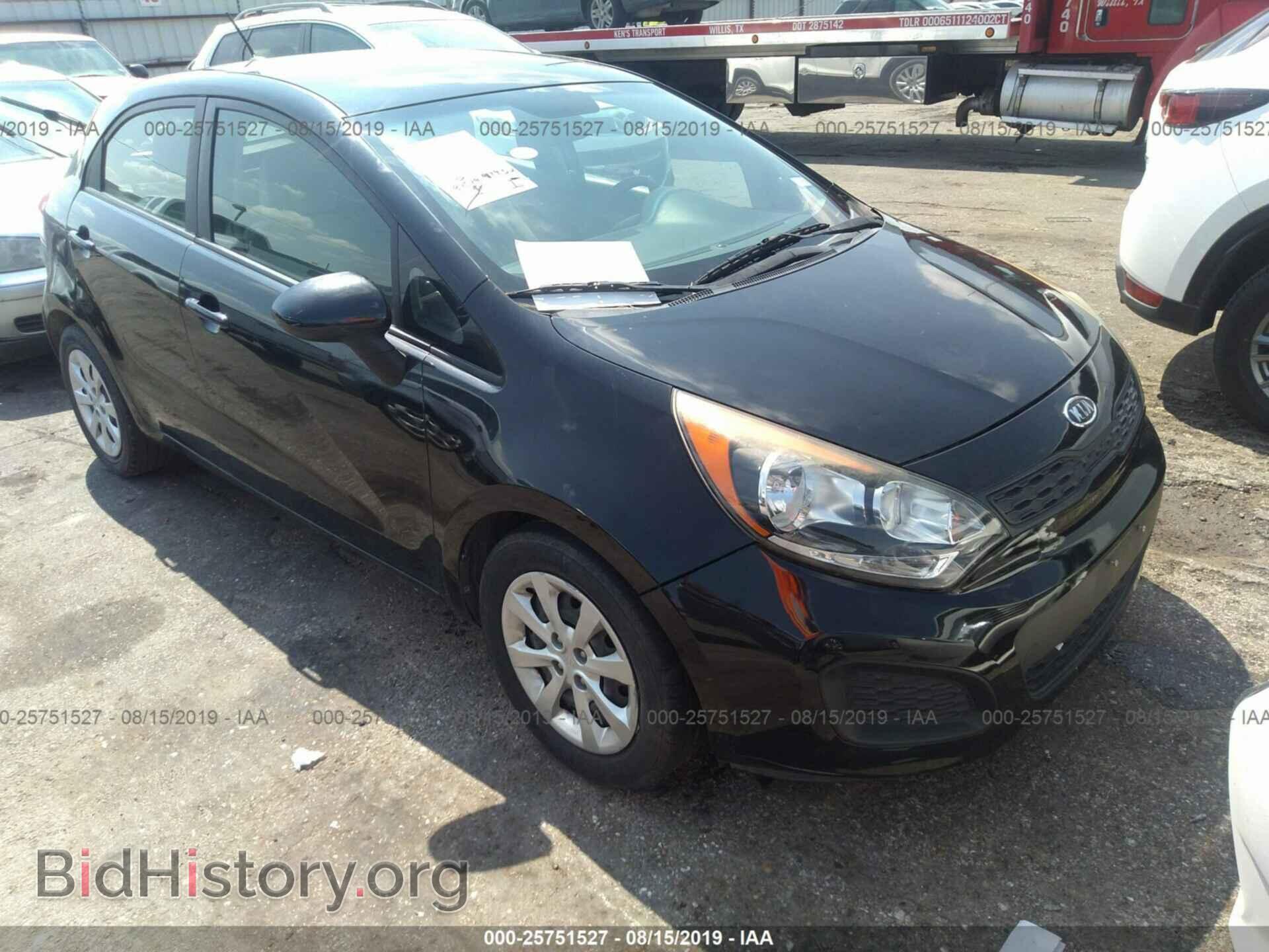 Фотография KNADM5A35D6096915 - KIA RIO 2013