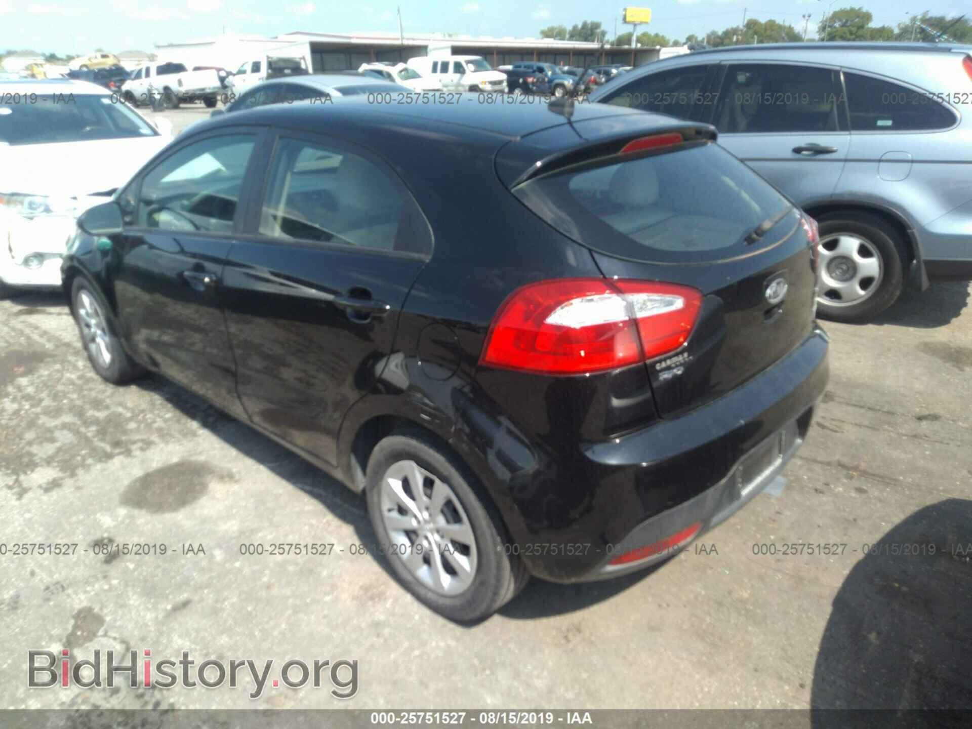 2013 KIA RIO - VIN: KNADM5A35D6096915 - Фото 3