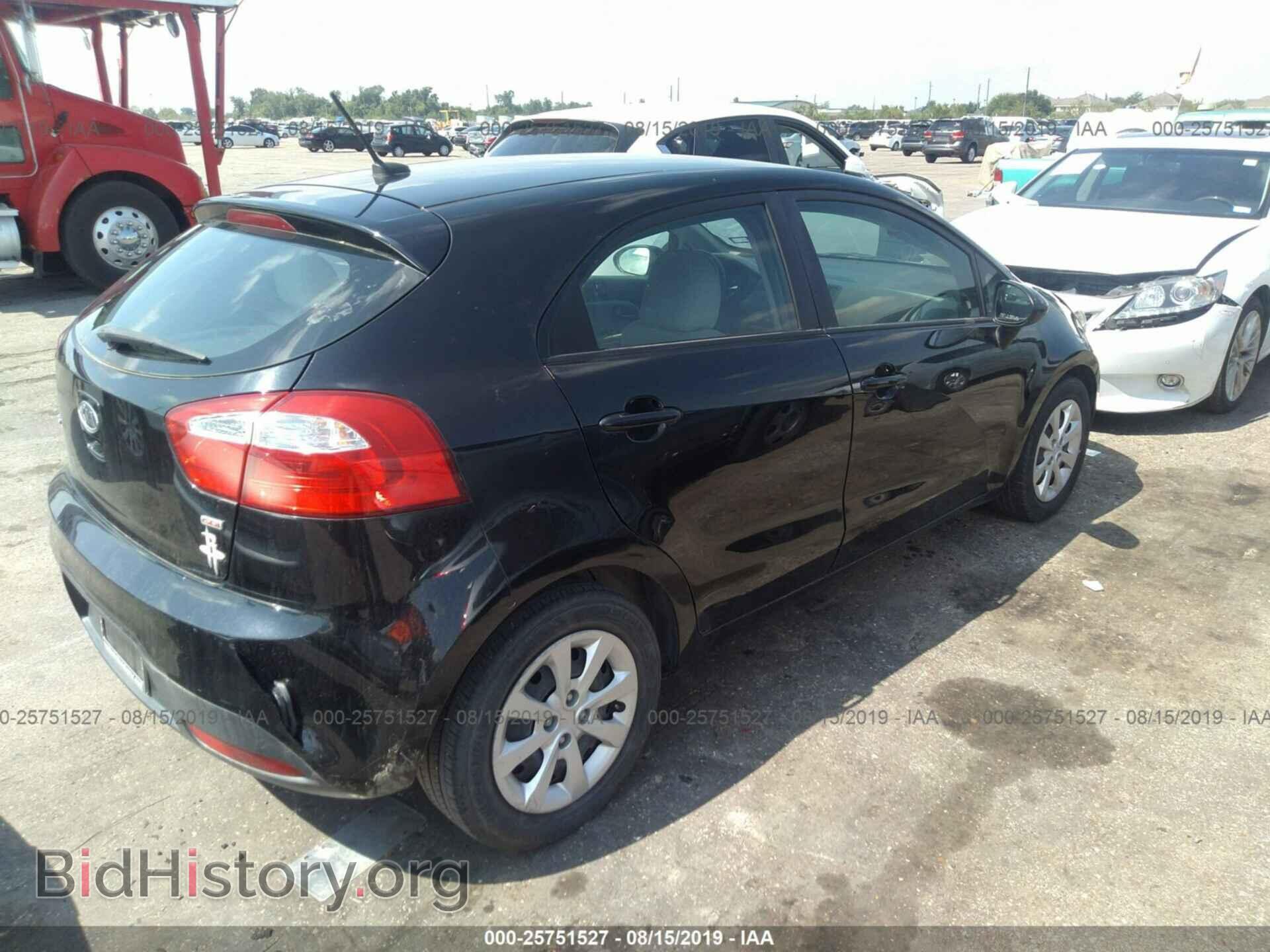 2013 KIA RIO - VIN: KNADM5A35D6096915 - Фото 4