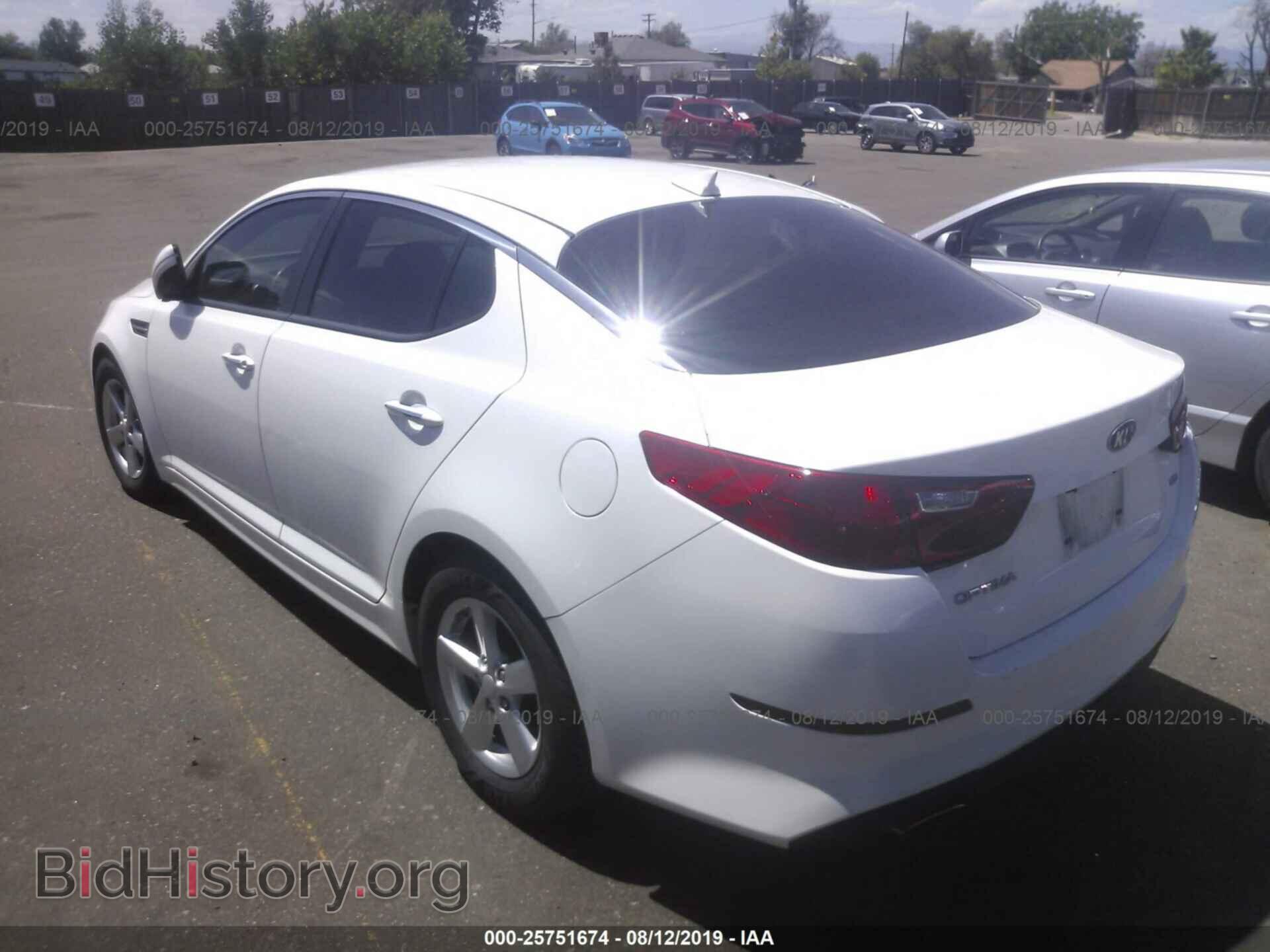 2015 KIA OPTIMA - VIN: KNAGM4A77F5646876 - Фото 3