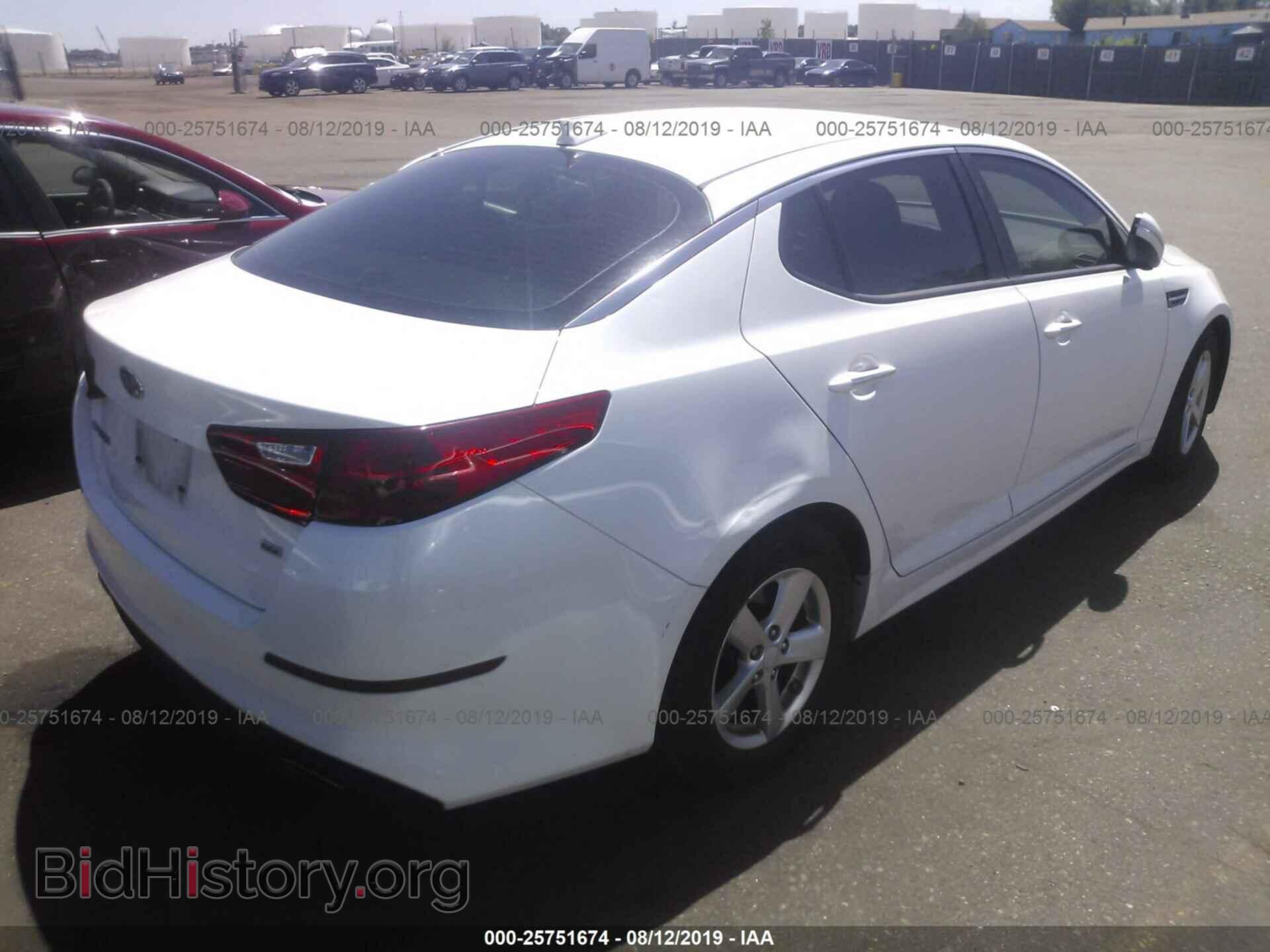 2015 KIA OPTIMA - VIN: KNAGM4A77F5646876 - Фото 4