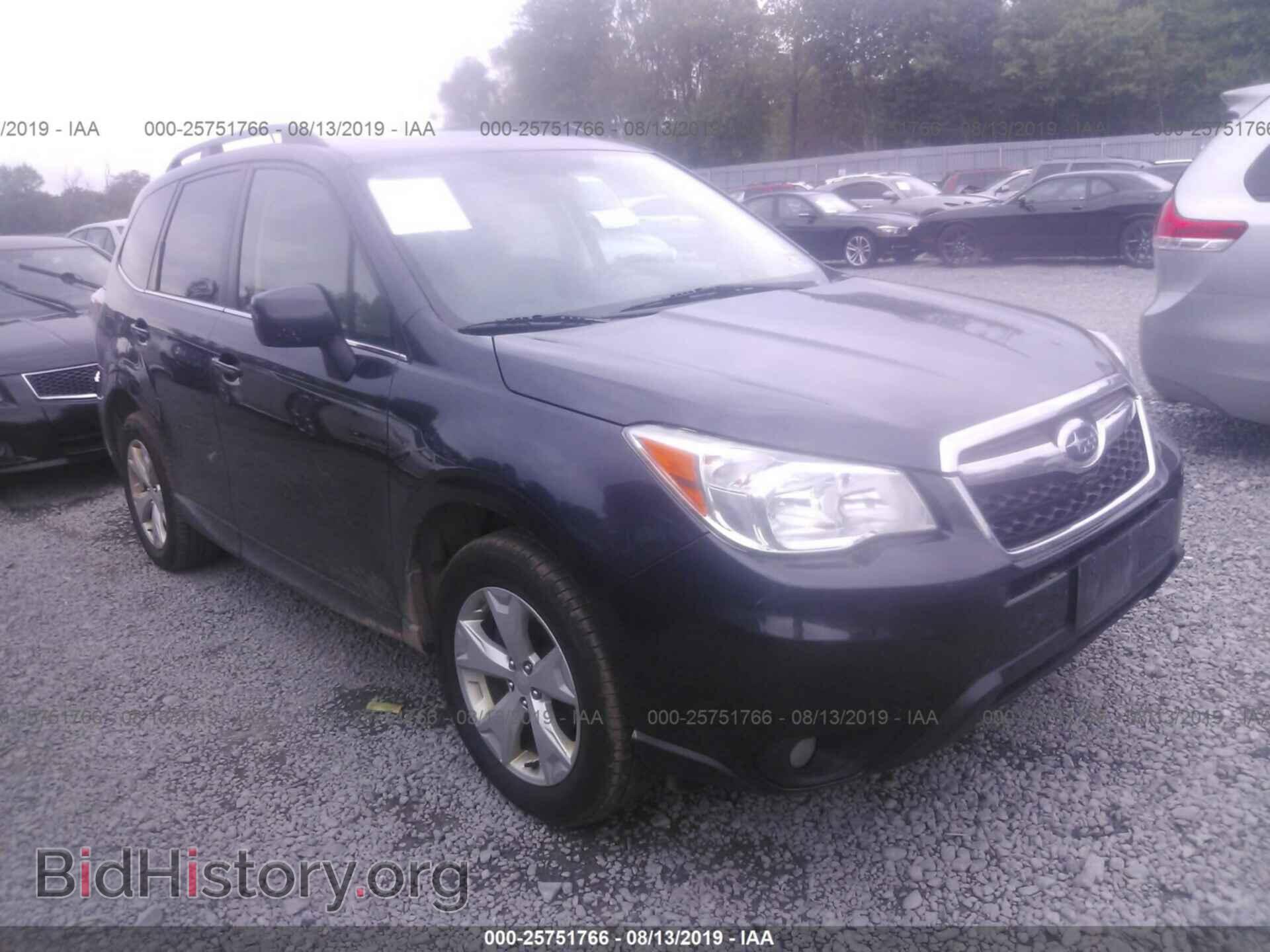 Photo JF2SJAHCXEH405366 - SUBARU FORESTER 2014