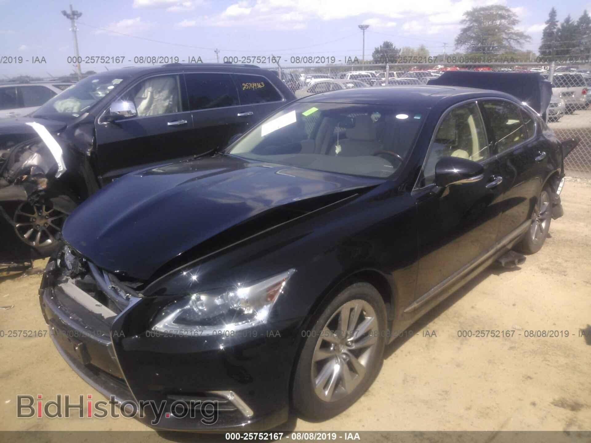 2013 LEXUS LS - VIN: JTHCL5EF4D5015946 - Фото 2