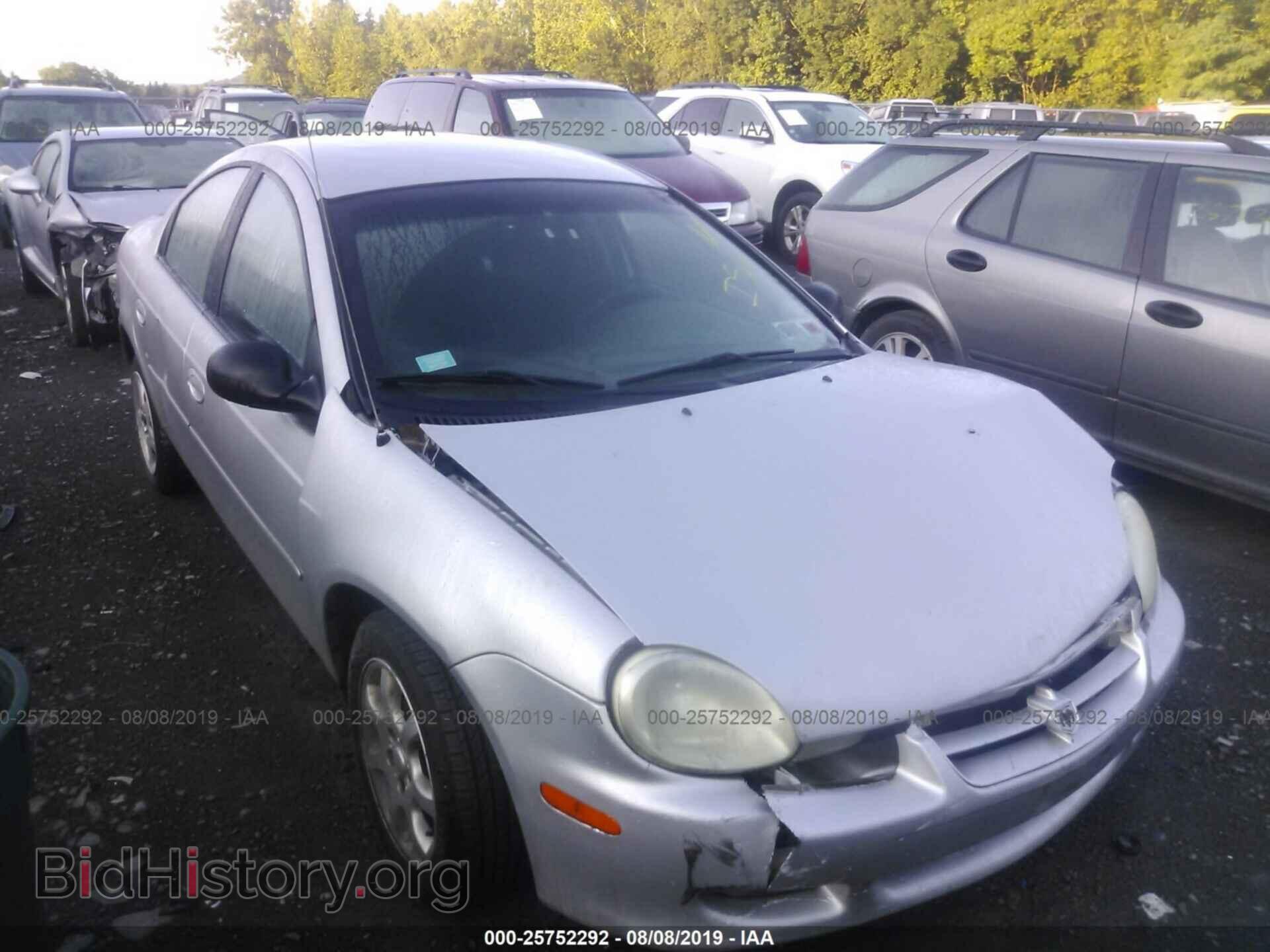 Photo 1B3ES46CX2D502312 - DODGE NEON 2002