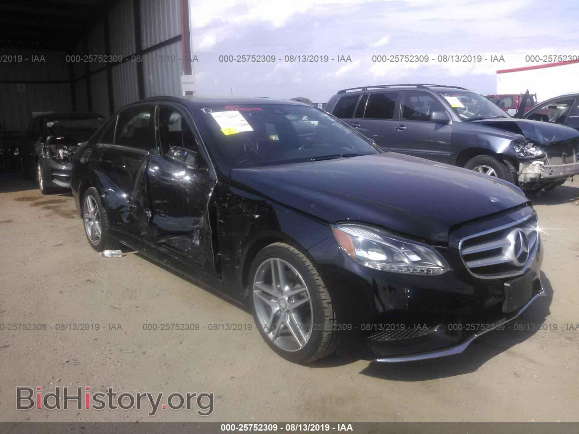 Photo WDDHF8JB0EB068235 - MERCEDES-BENZ E 2014