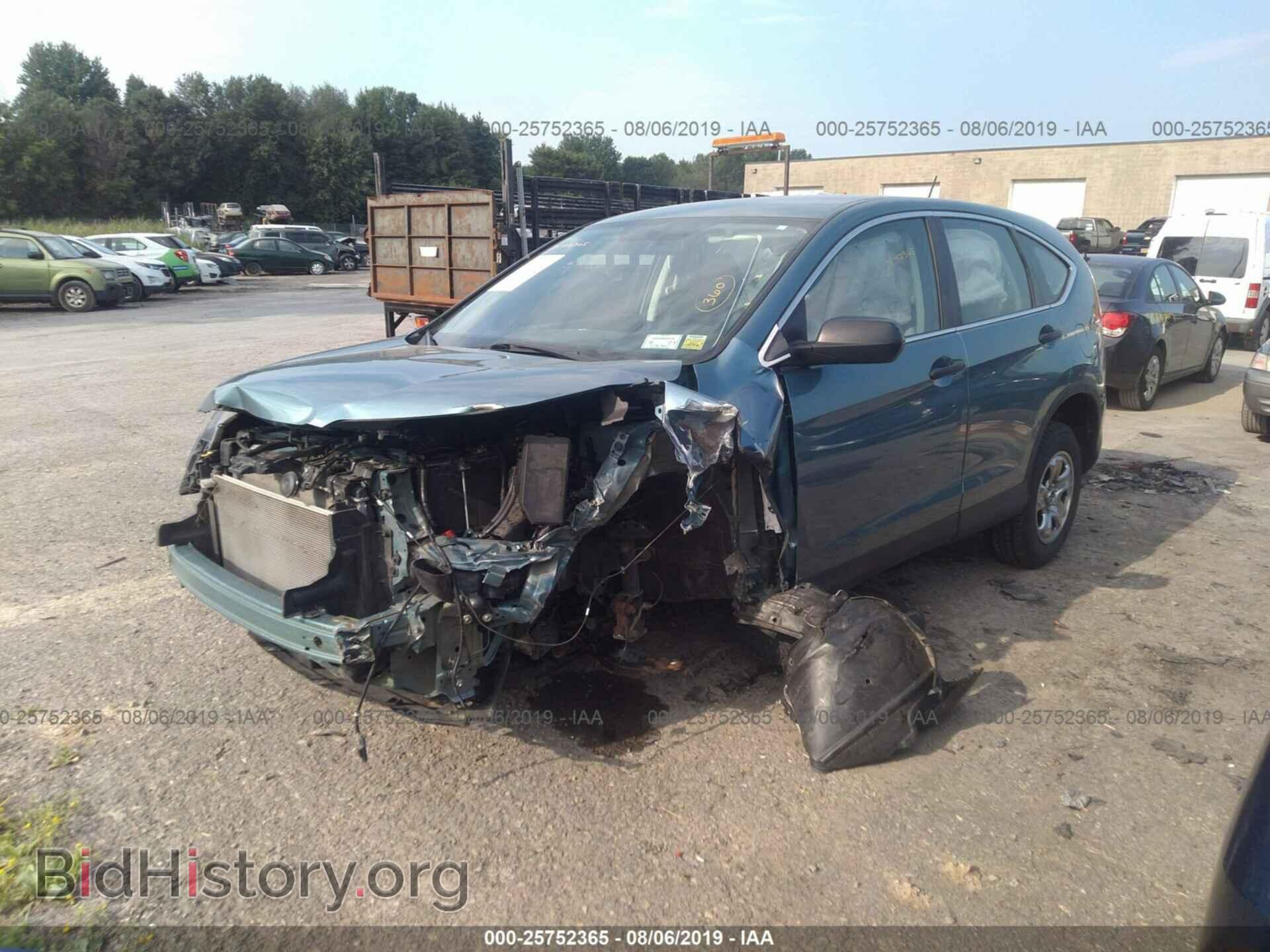 2013 HONDA CR-V - VIN: 2HKRM4H30DH689984 - Фото 2
