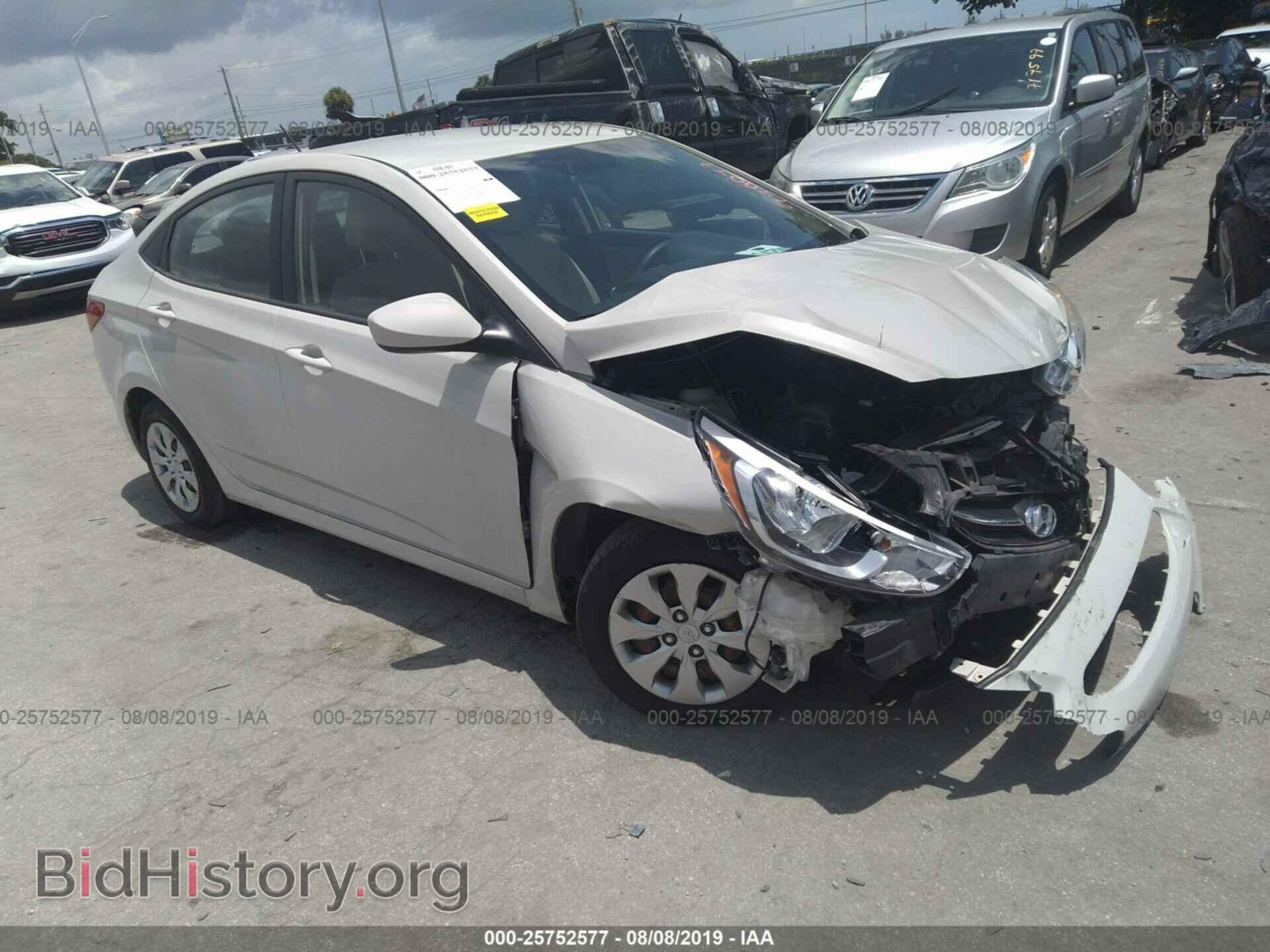 Фотография KMHCT4AE5GU946647 - HYUNDAI ACCENT 2016