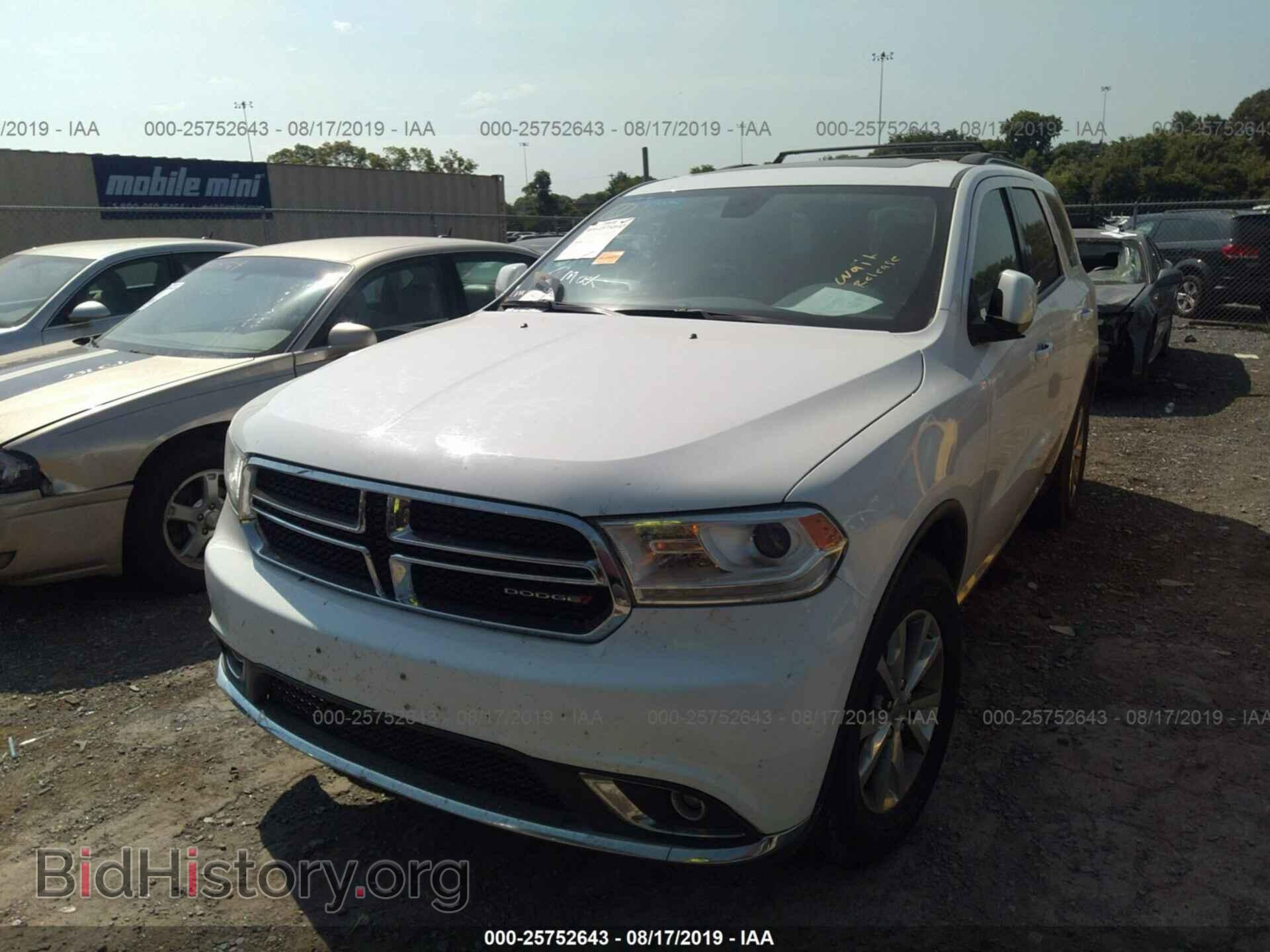 2015 DODGE DURANGO - VIN: 1C4RDJDGXFC789340 - Фото 2
