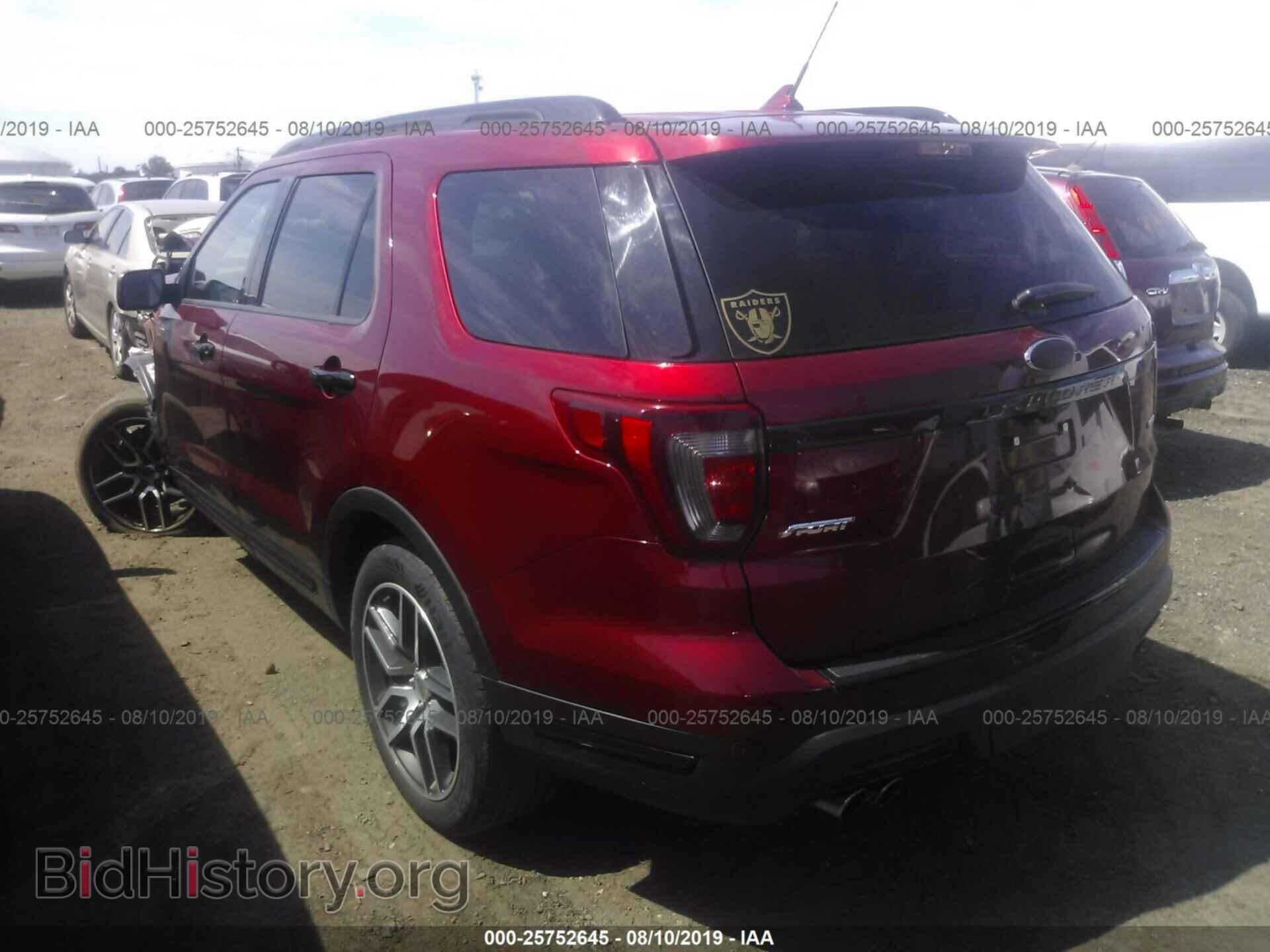 2018 FORD EXPLORER - VIN: 1FM5K8GT4JGA17287 - Фото 3