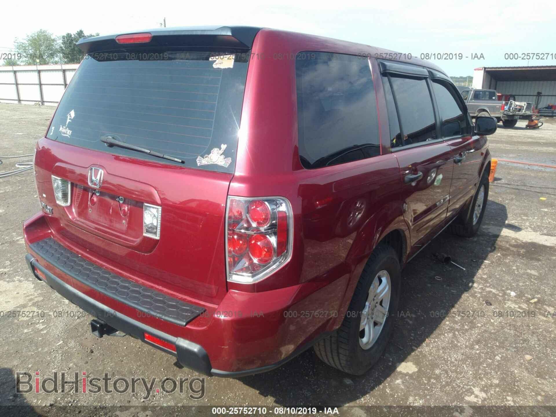 2006 HONDA PILOT - VIN: 5FNYF28176B033081 - Photo 4
