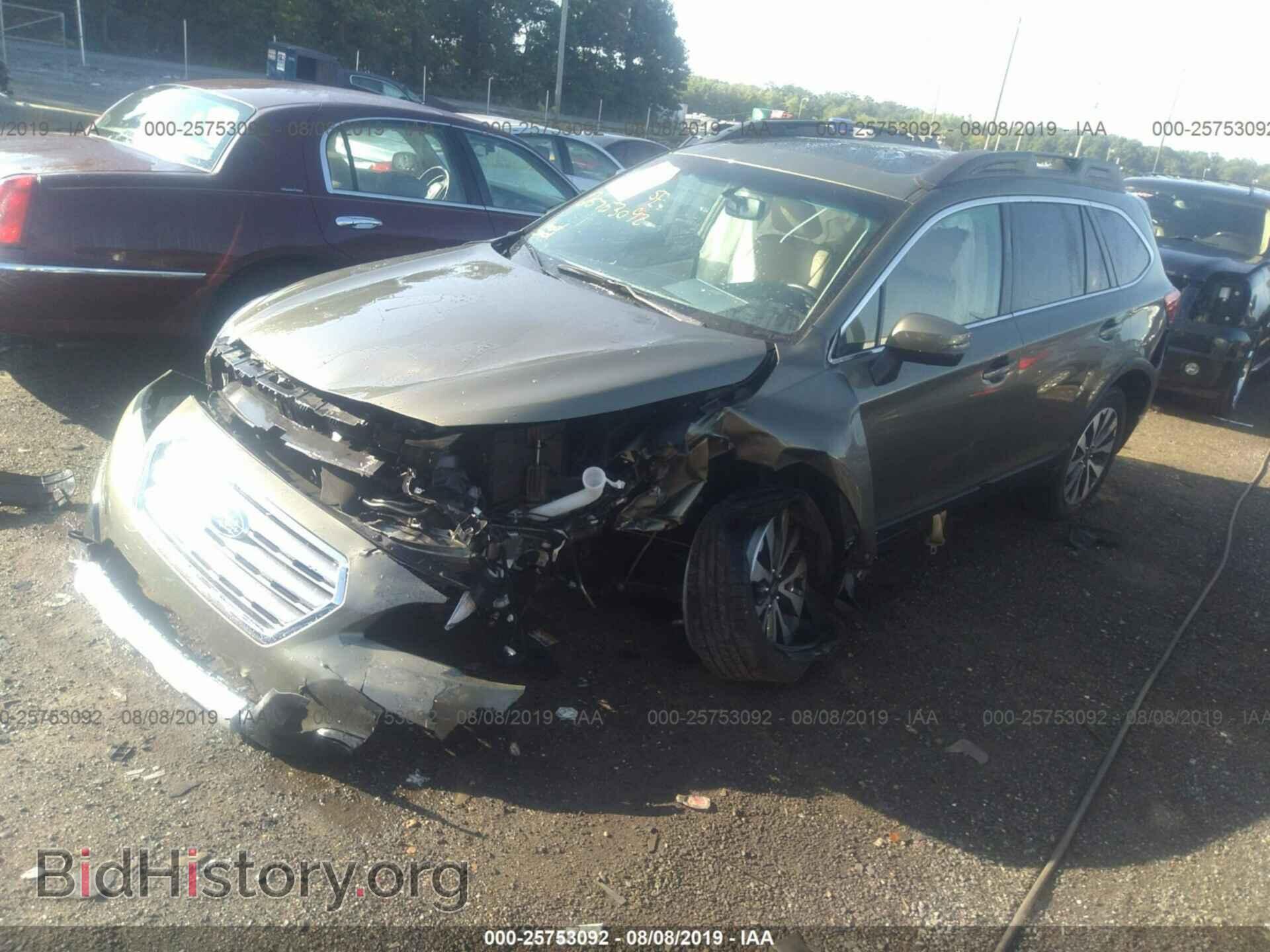 2015 SUBARU OUTBACK - VIN: 4S4BSBLC9F3324331 - Фото 2