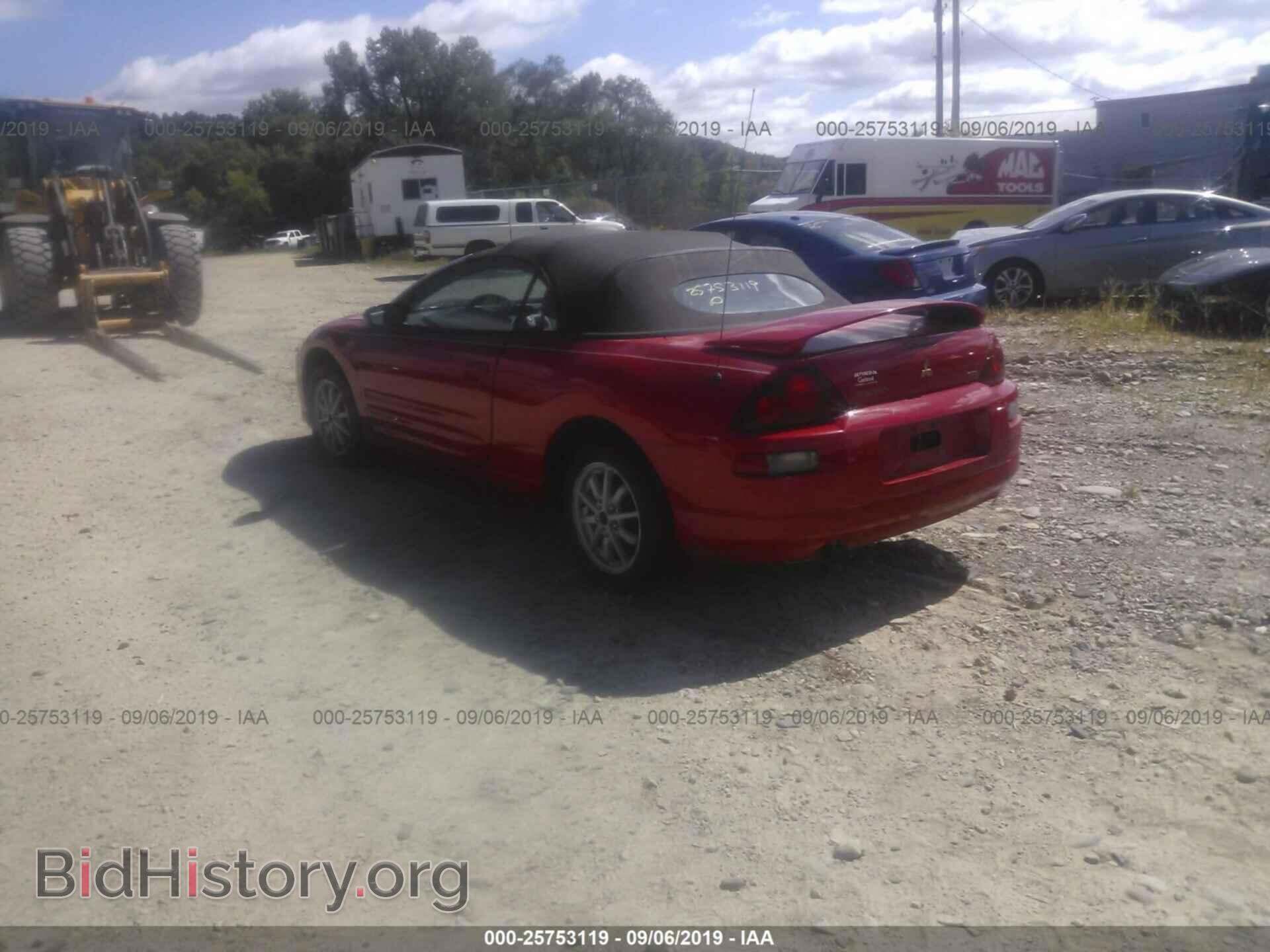 2002 MITSUBISHI ECLIPSE - VIN: 4A3AE45G32E061493 - Photo 3