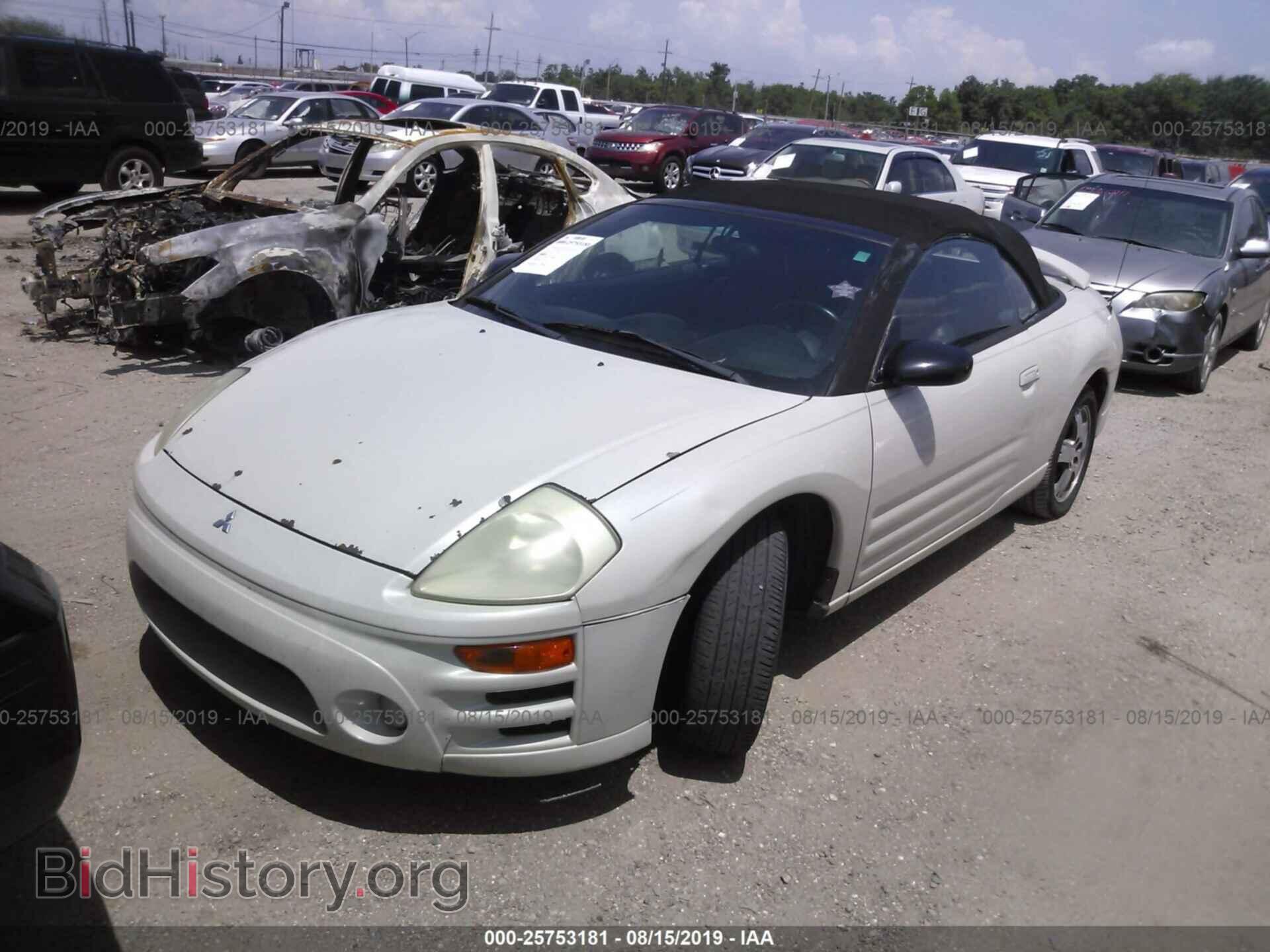 2005 MITSUBISHI ECLIPSE - VIN: 4A3AE45G25E001791 - Фото 2