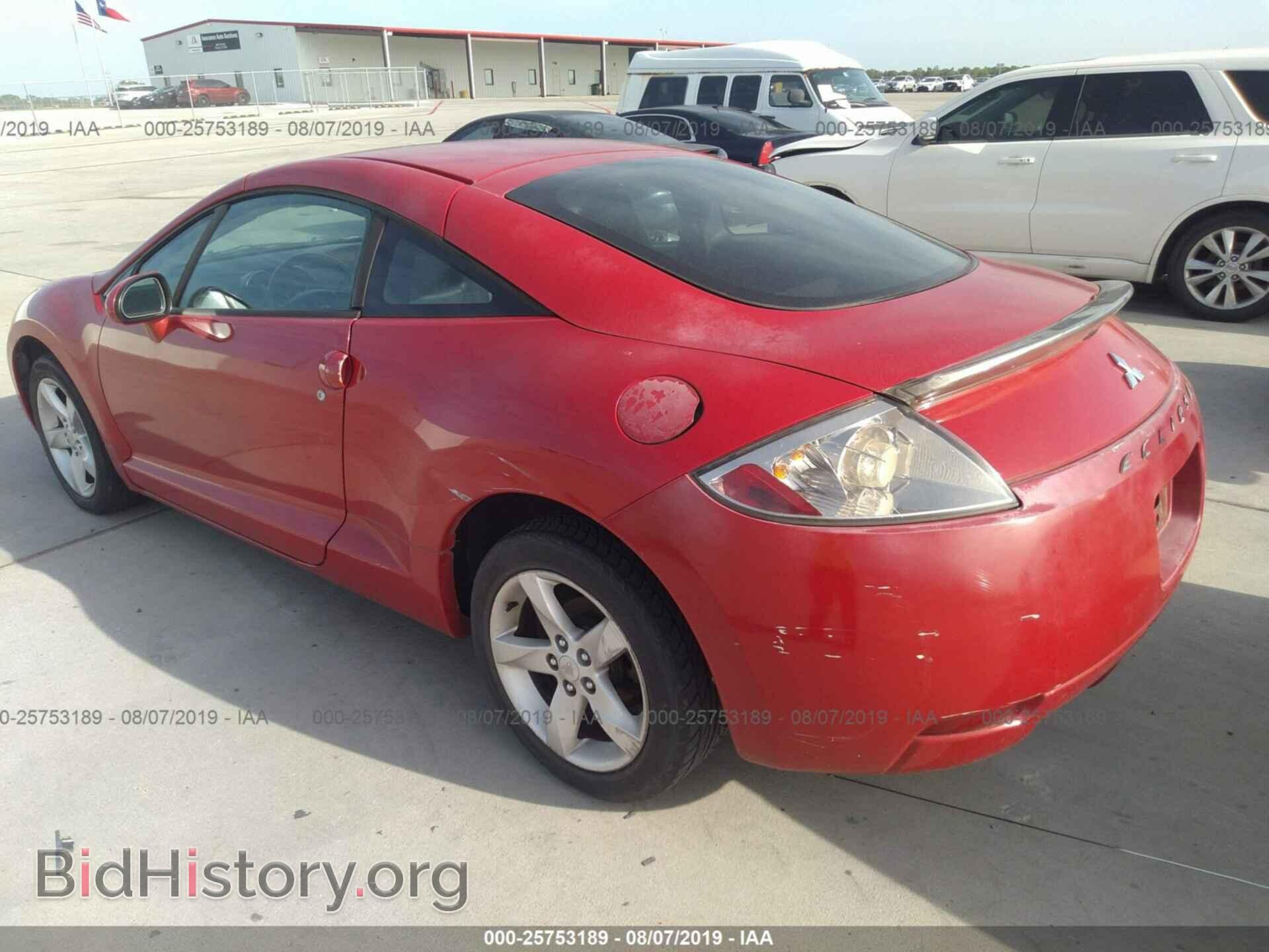 2007 MITSUBISHI ECLIPSE - VIN: 4A3AK24FX7E066719 - Фото 3
