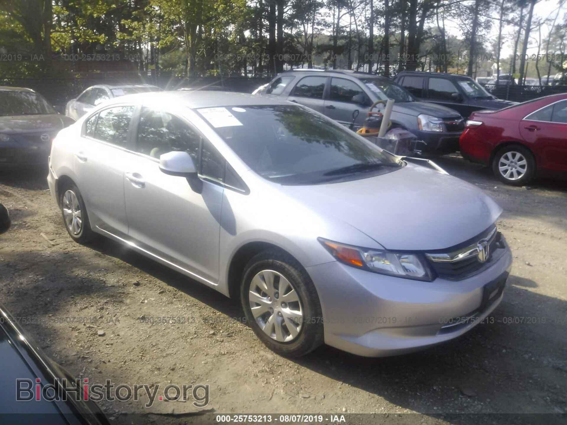 Фотография 2HGFB2F54CH578638 - HONDA CIVIC 2012