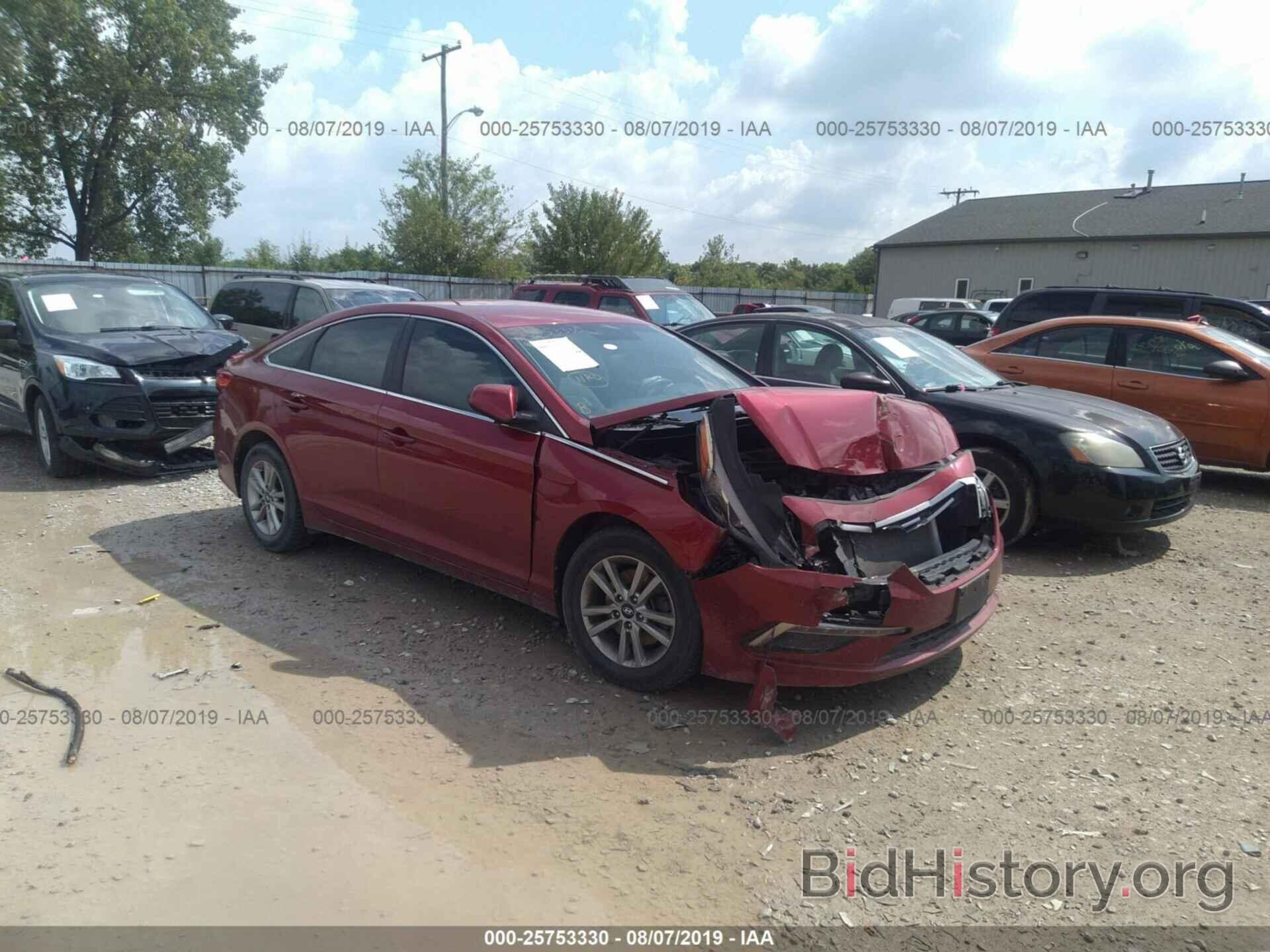 Photo 5NPE24AF6FH010912 - HYUNDAI SONATA 2015