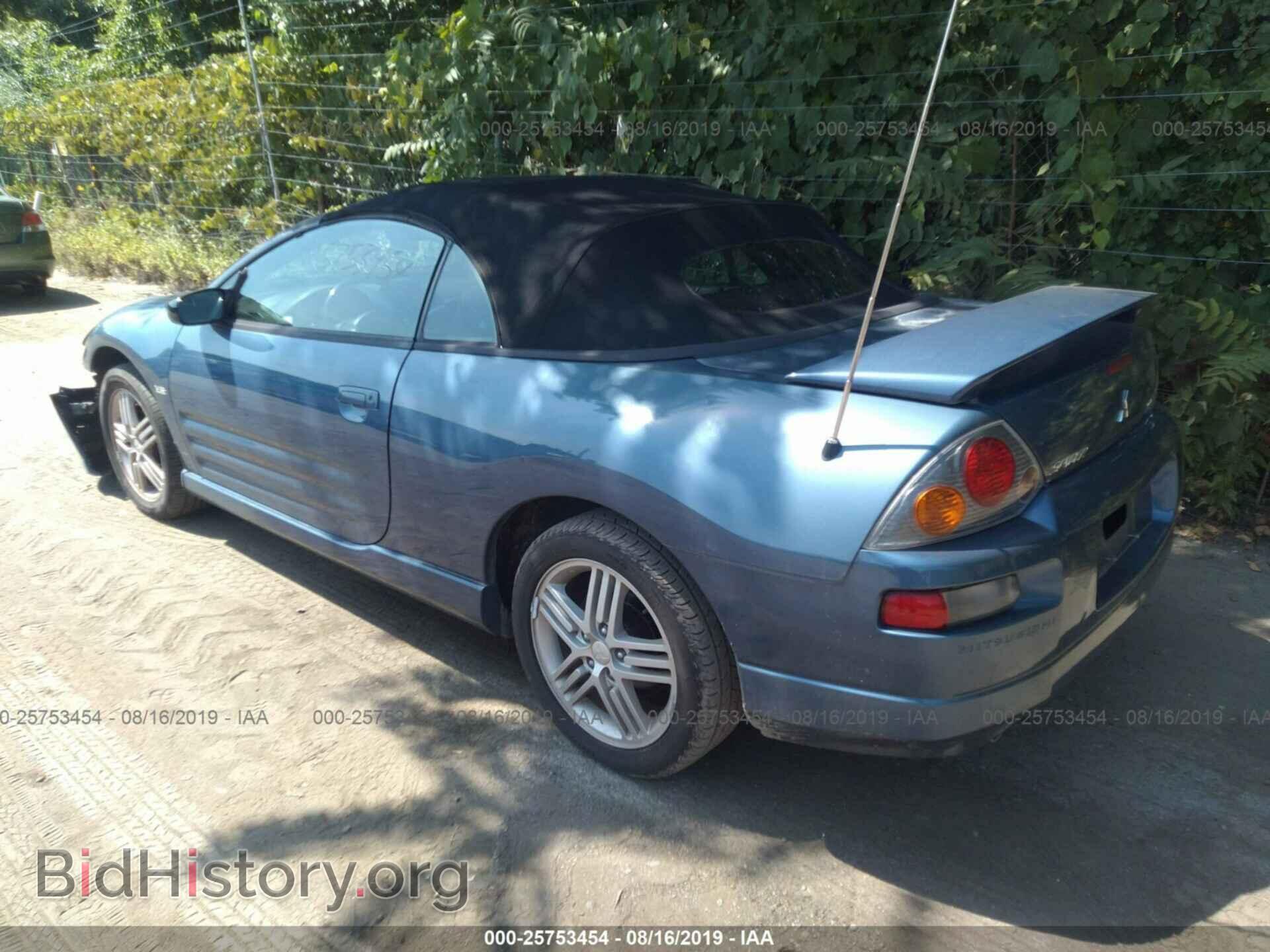 2003 MITSUBISHI ECLIPSE - VIN: 4A3AE55H93E080291 - Photo 3