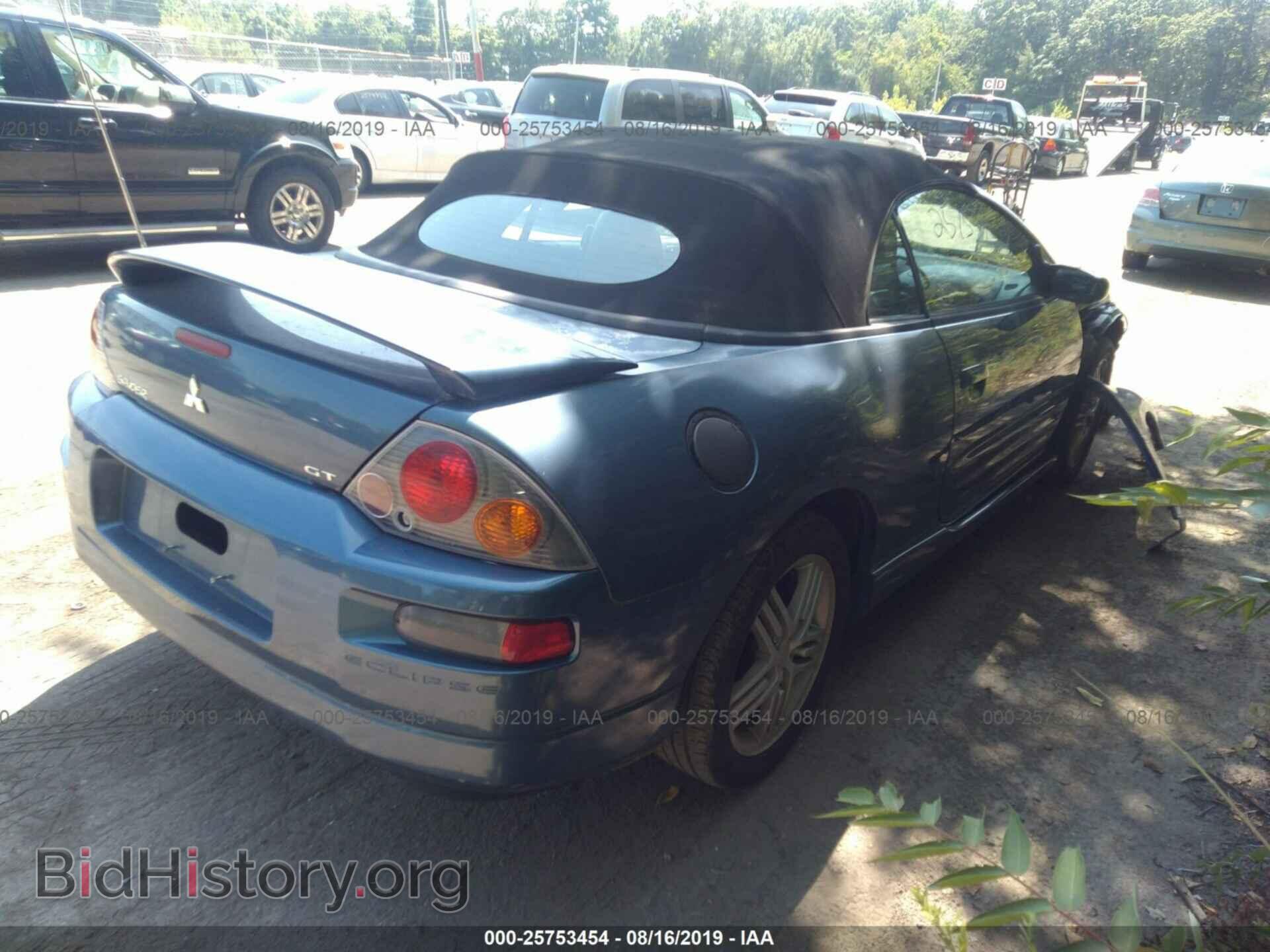 2003 MITSUBISHI ECLIPSE - VIN: 4A3AE55H93E080291 - Photo 4