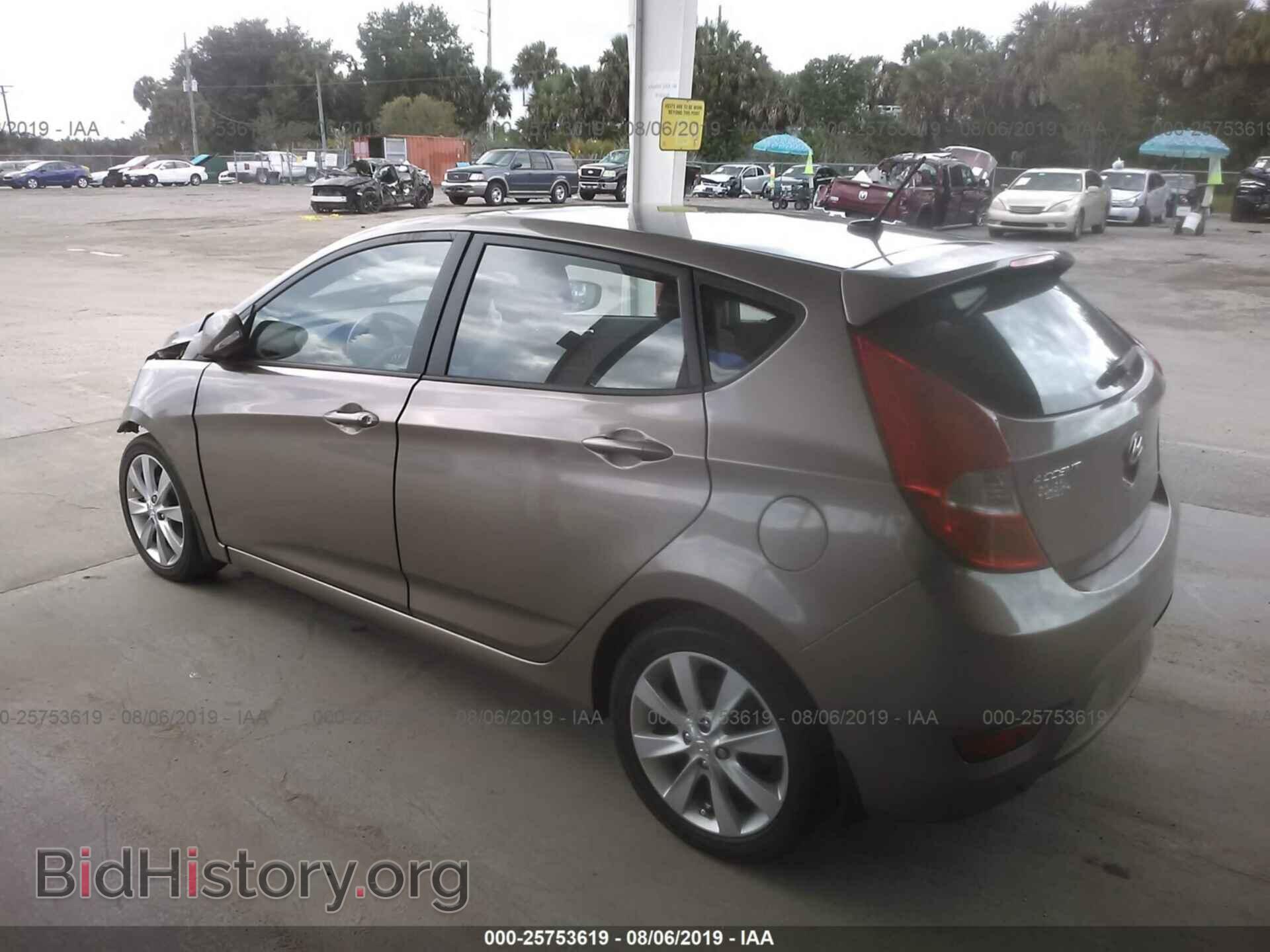 2013 HYUNDAI ACCENT - VIN: KMHCU5AE6DU108478 - Фото 3
