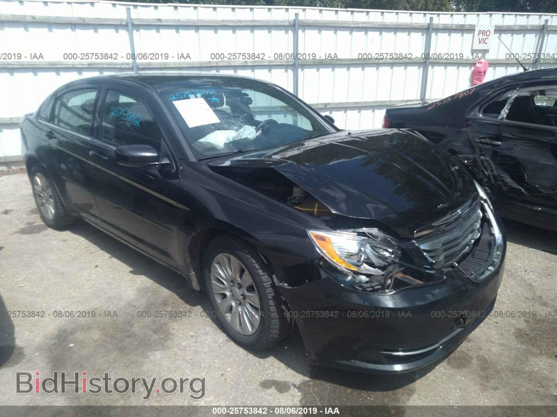 Фотография 1C3CCBAG6CN268316 - CHRYSLER 200 2012