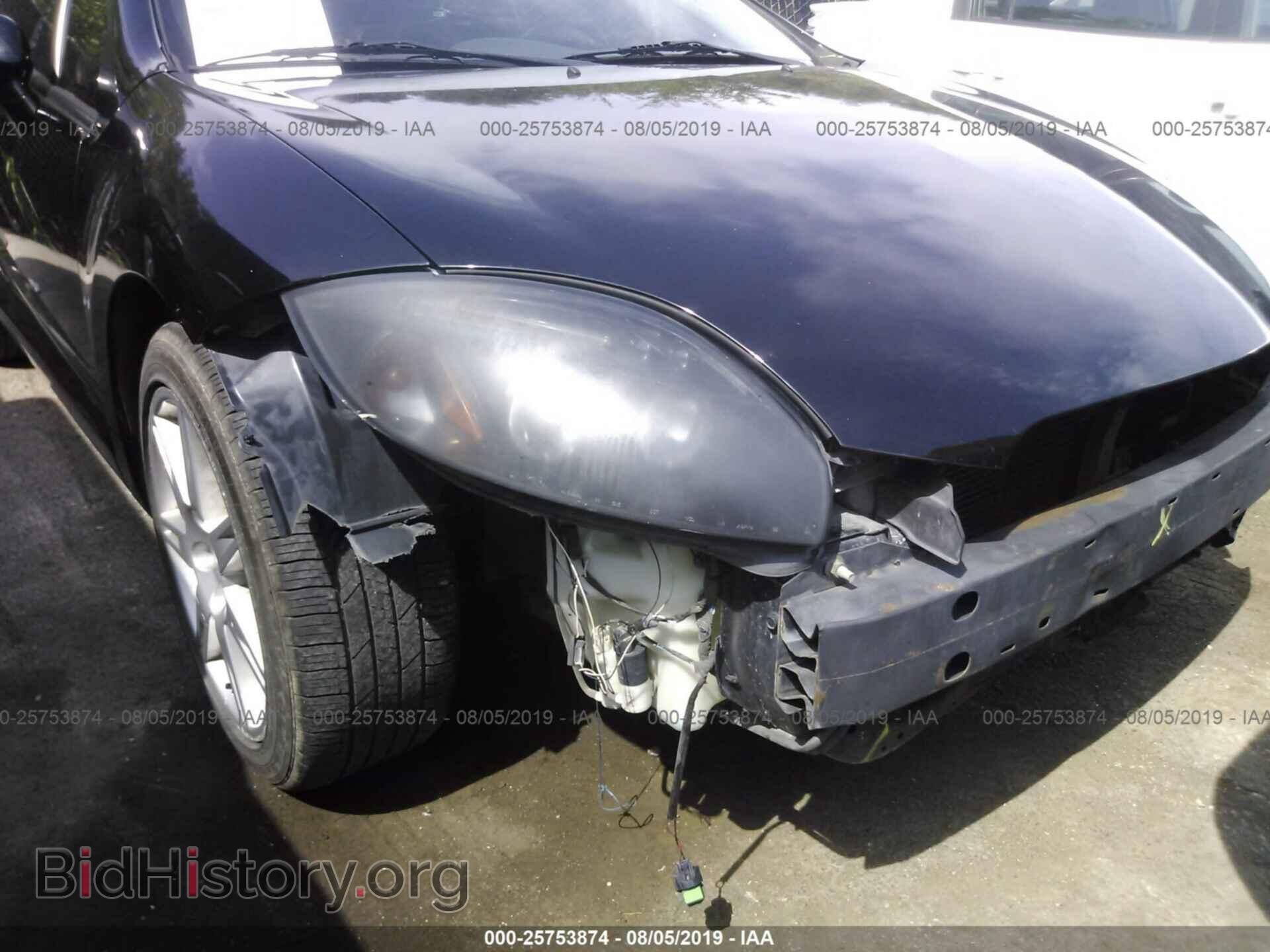 2006 MITSUBISHI ECLIPSE - VIN: 4A3AK34T86E016380 - Фото 6