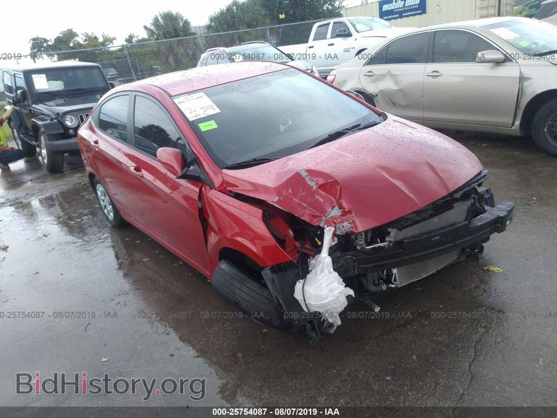 Photo KMHCT4AE8GU038757 - HYUNDAI ACCENT 2016