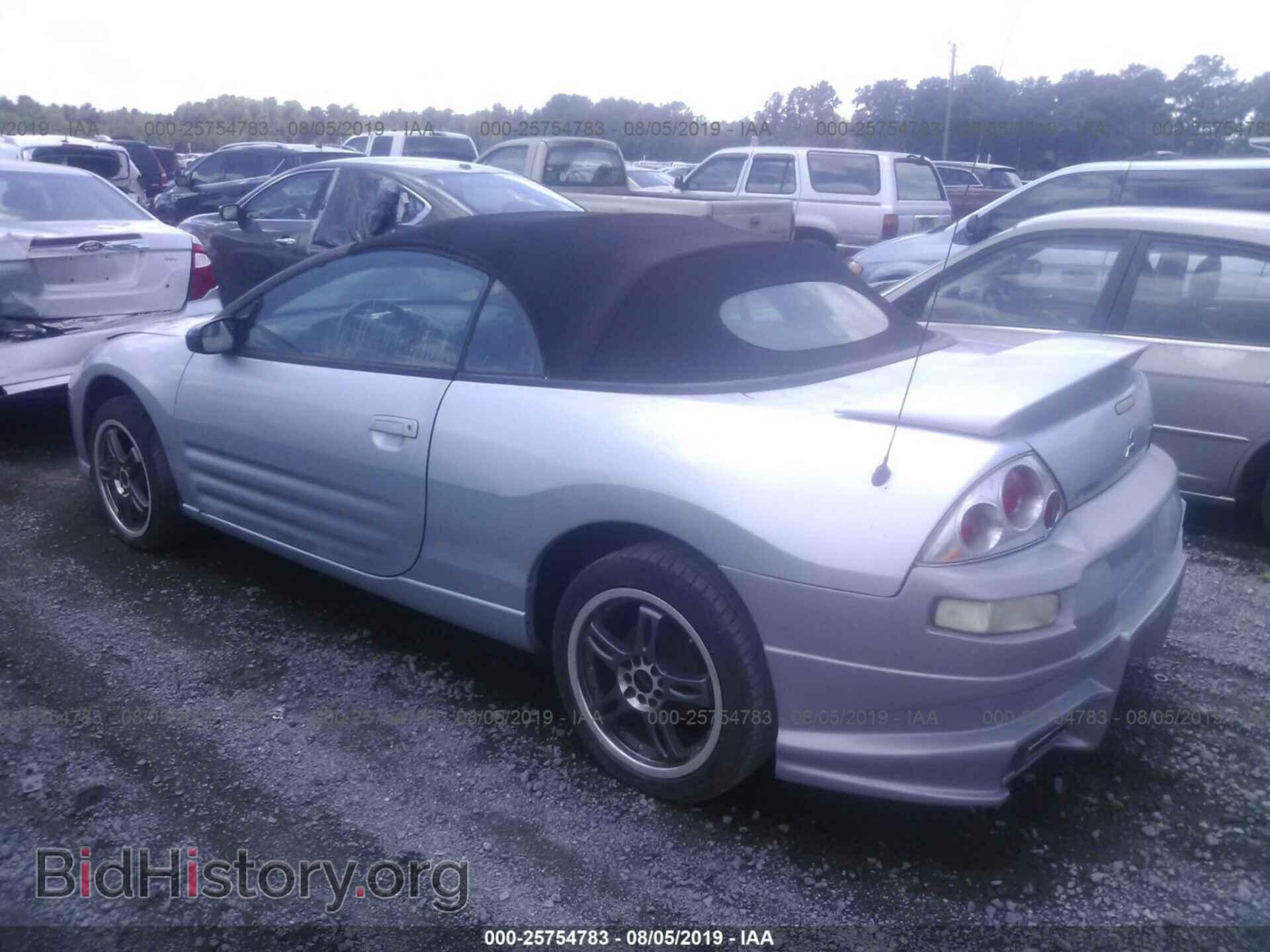2001 MITSUBISHI ECLIPSE - VIN: 4A3AE45G61E202281 - Фото 3