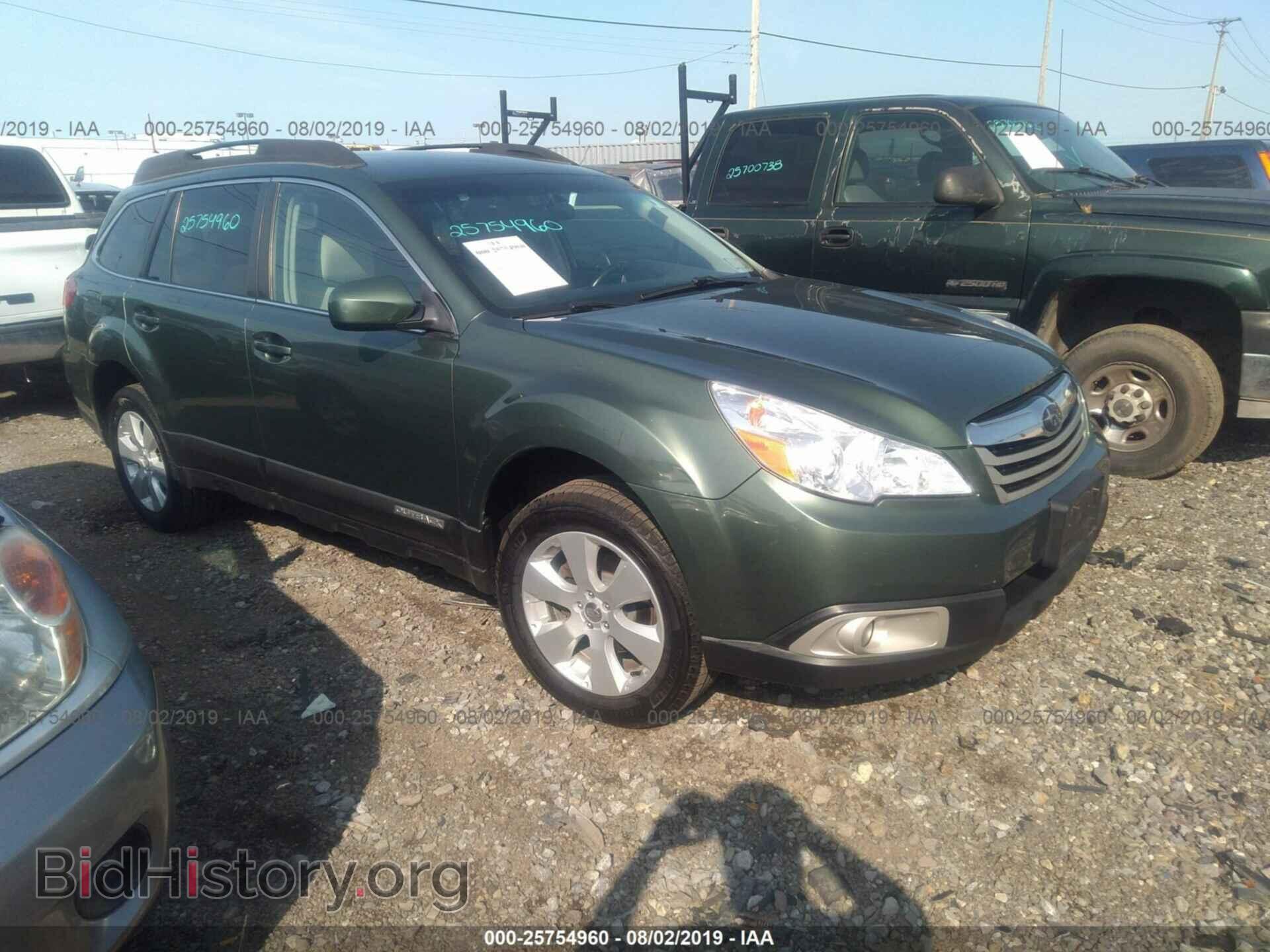 Фотография 4S4BRBCC9C3206867 - SUBARU OUTBACK 2012