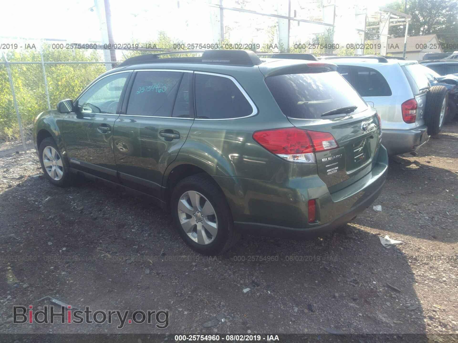 2012 SUBARU OUTBACK - VIN: 4S4BRBCC9C3206867 - Фото 3