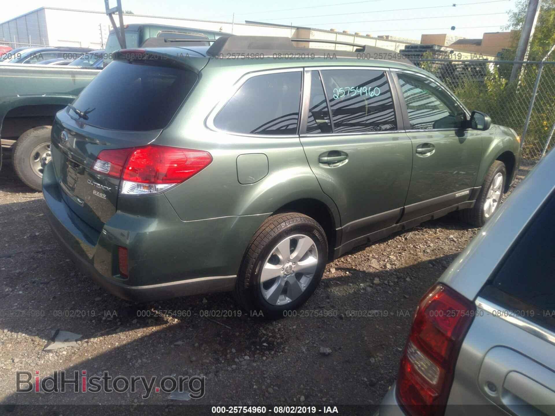2012 SUBARU OUTBACK - VIN: 4S4BRBCC9C3206867 - Фото 4