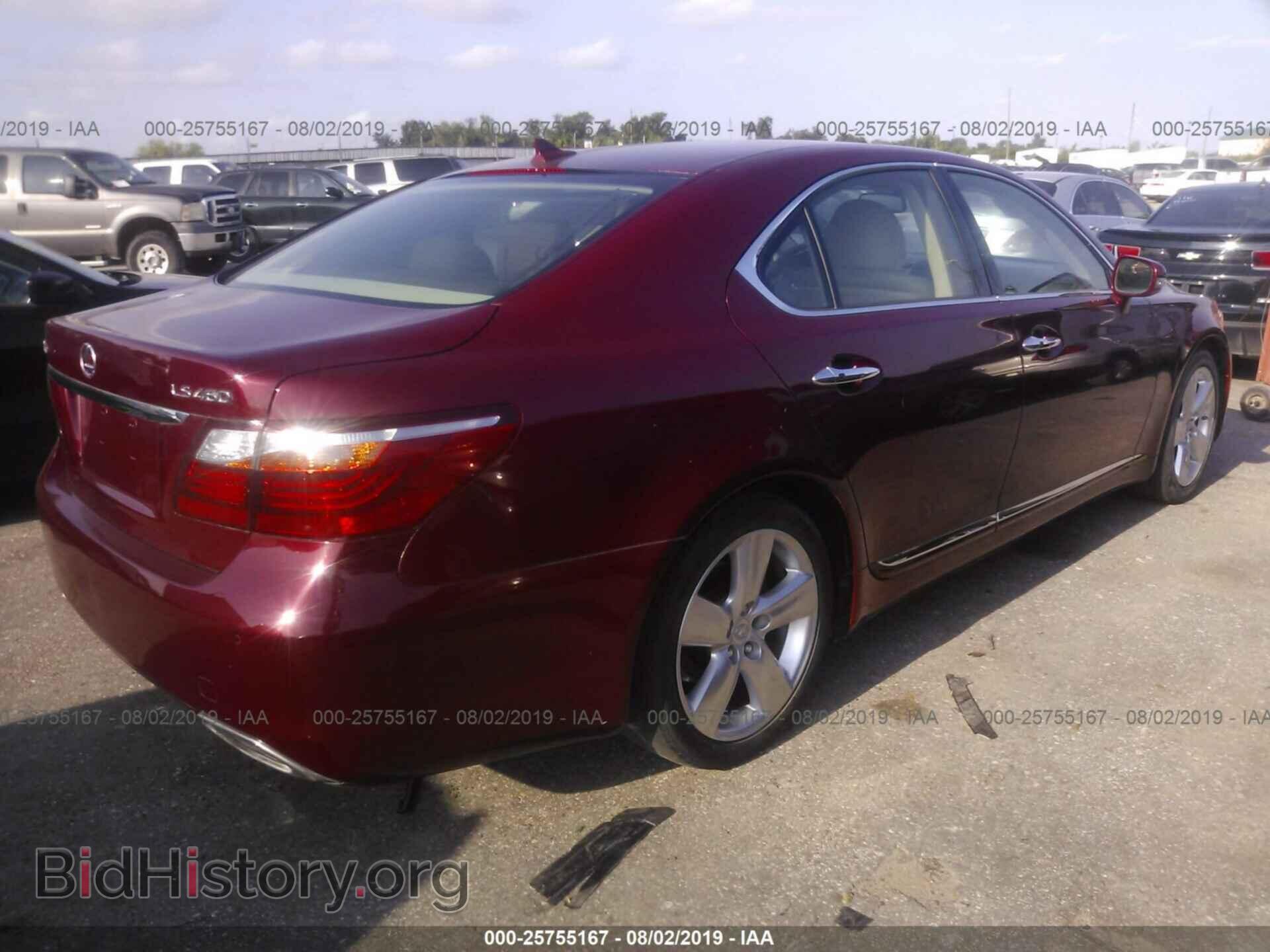 2010 LEXUS LS - VIN: JTHBL5EF9A5099463 - Фото 4