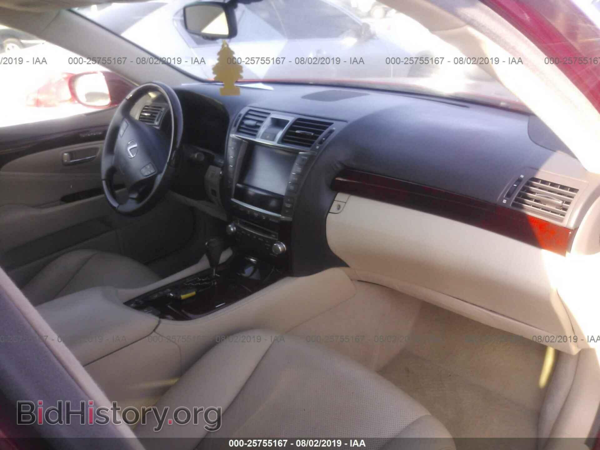 2010 LEXUS LS - VIN: JTHBL5EF9A5099463 - Фото 5
