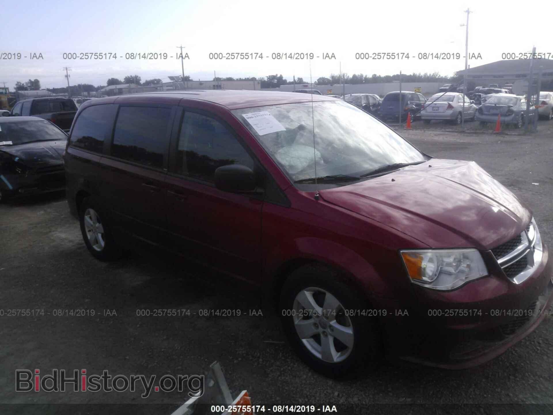 Photo 2C4RDGBG1DR723611 - DODGE GRAND CARAVAN 2013