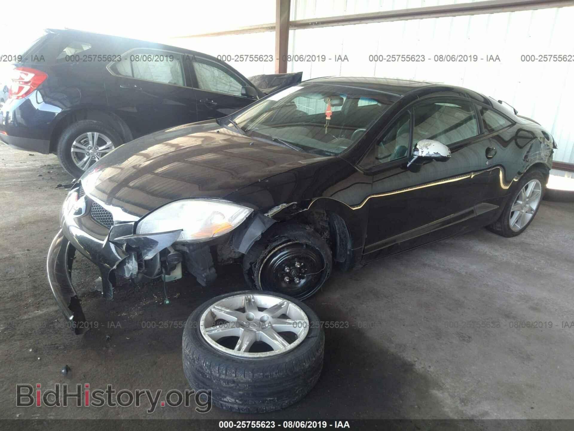 2007 MITSUBISHI ECLIPSE - VIN: 4A3AK64F77E055636 - Фото 2