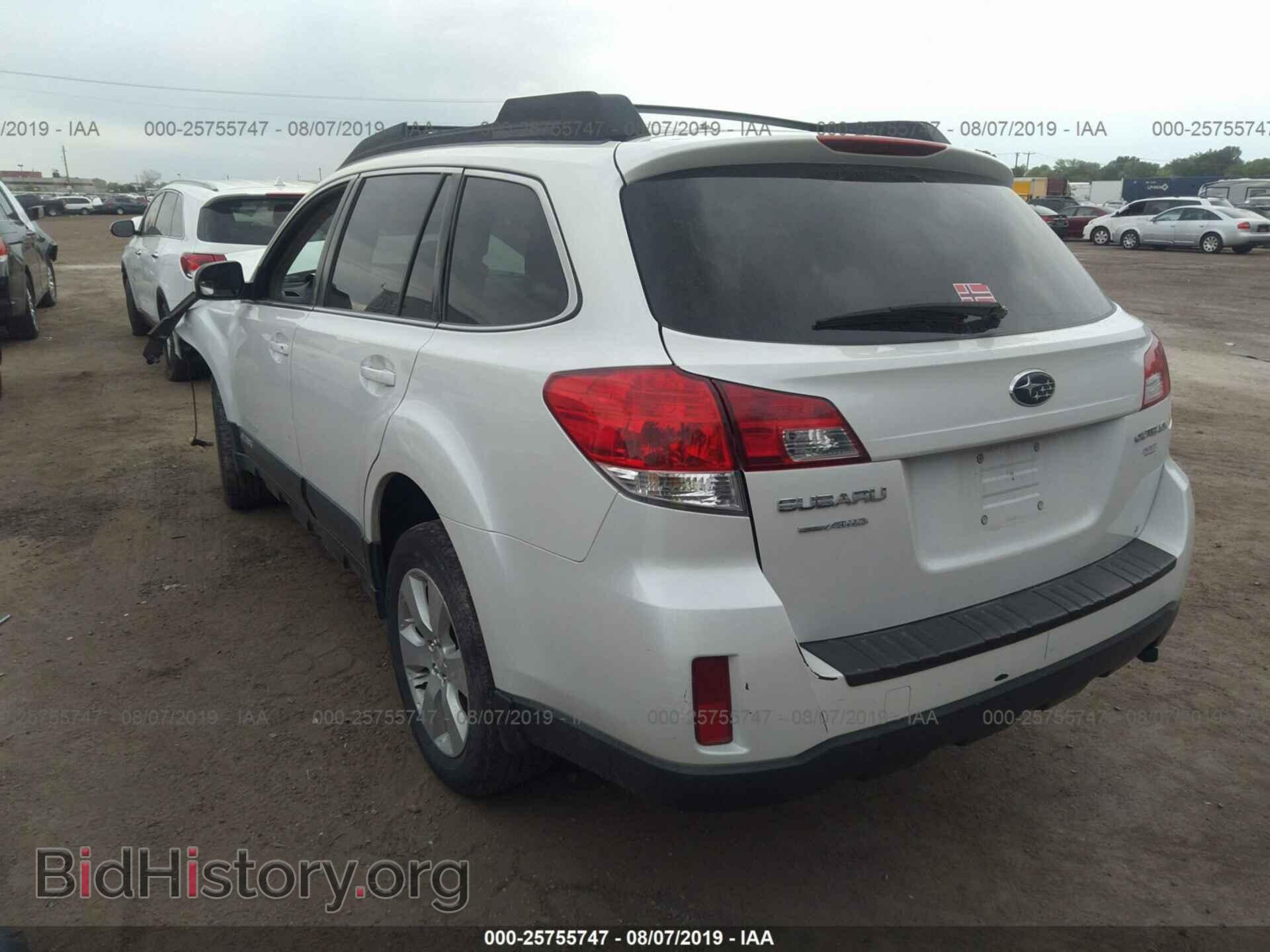 2012 SUBARU OUTBACK - VIN: 4S4BRCCC1C1257393 - Фото 3