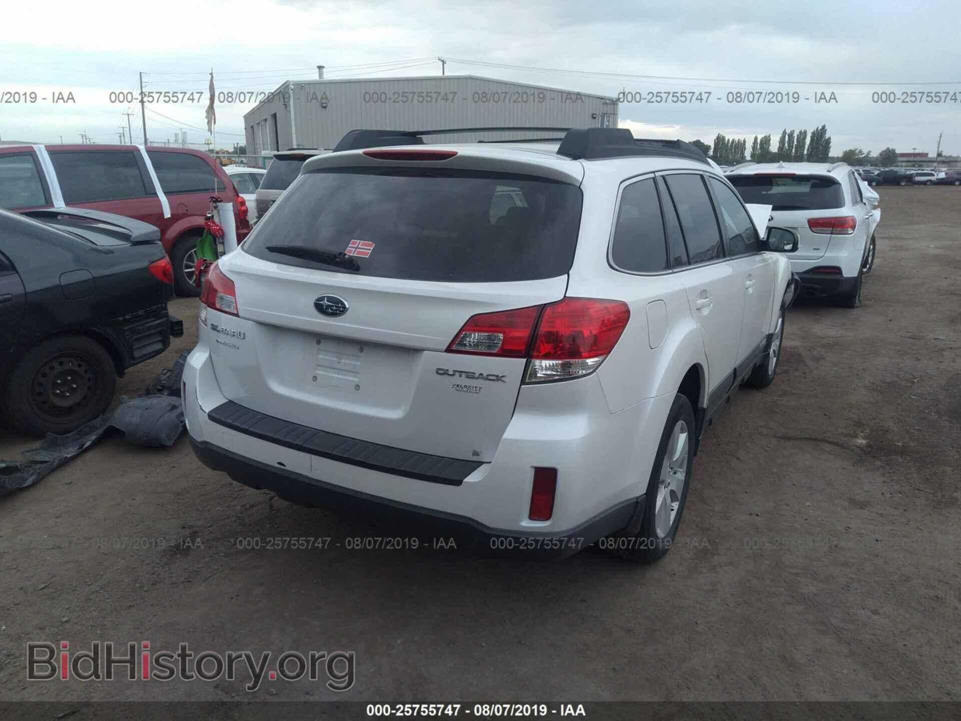 2012 SUBARU OUTBACK - VIN: 4S4BRCCC1C1257393 - Фото 4