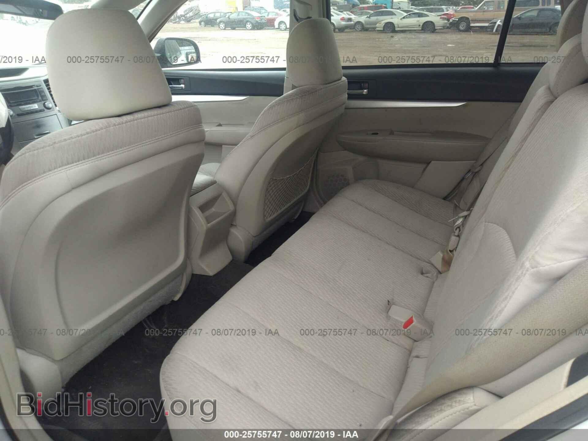 2012 SUBARU OUTBACK - VIN: 4S4BRCCC1C1257393 - Фото 8