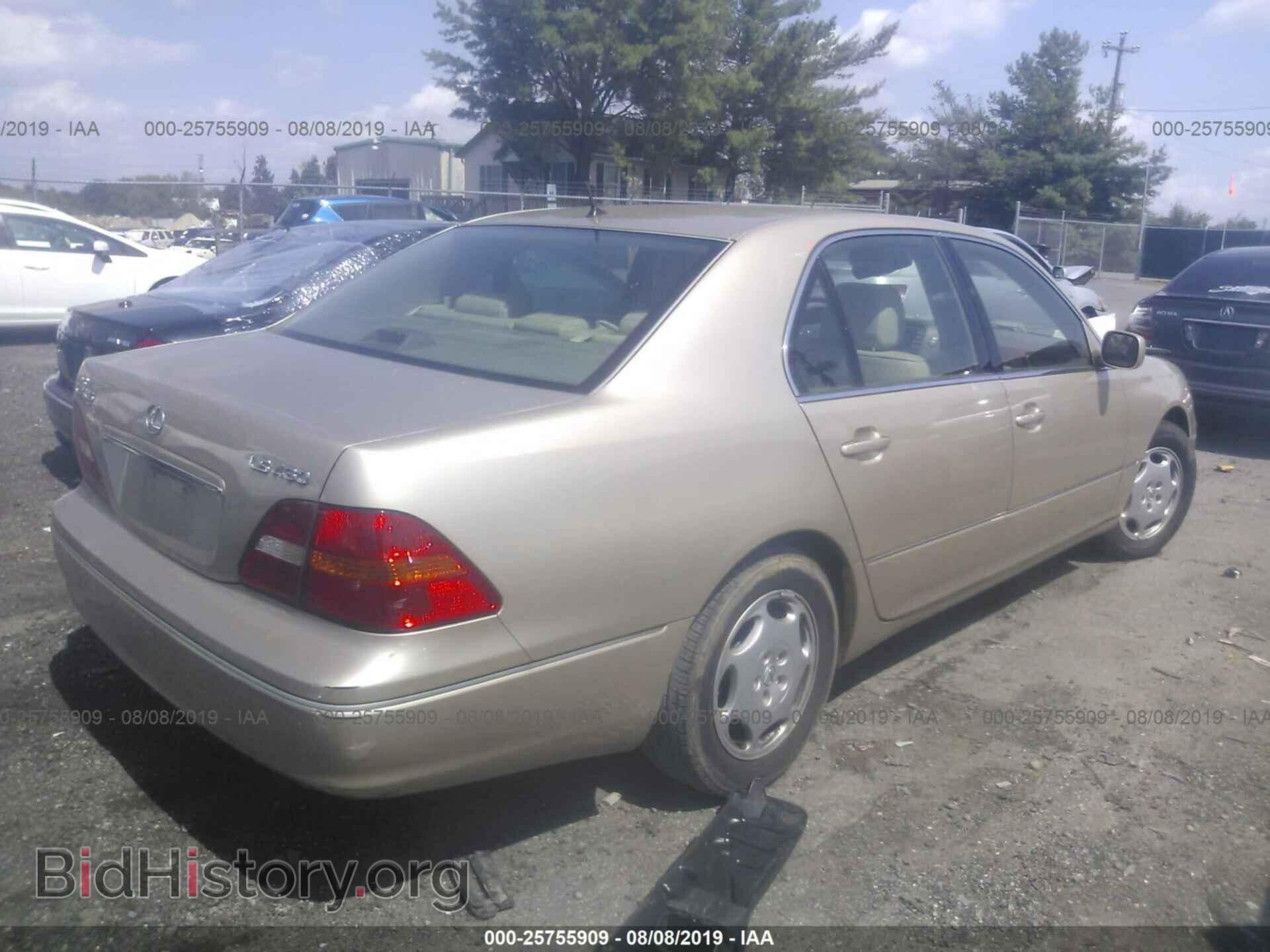 2001 LEXUS LS - VIN: JTHBN30F510047430 - Photo 4