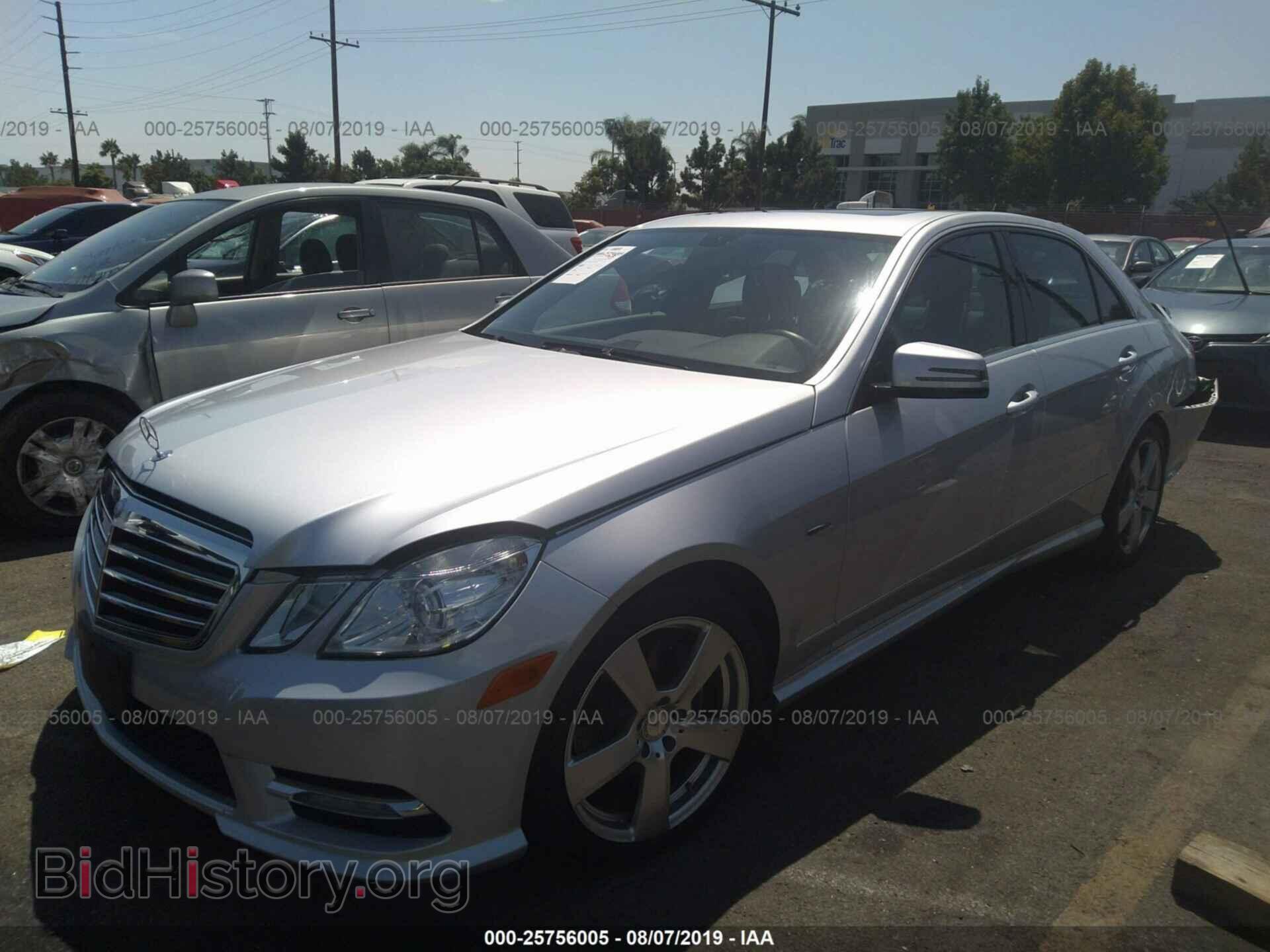 2012 MERCEDES-BENZ E - VIN: WDDHF5KB2CA644150 - Photo 2