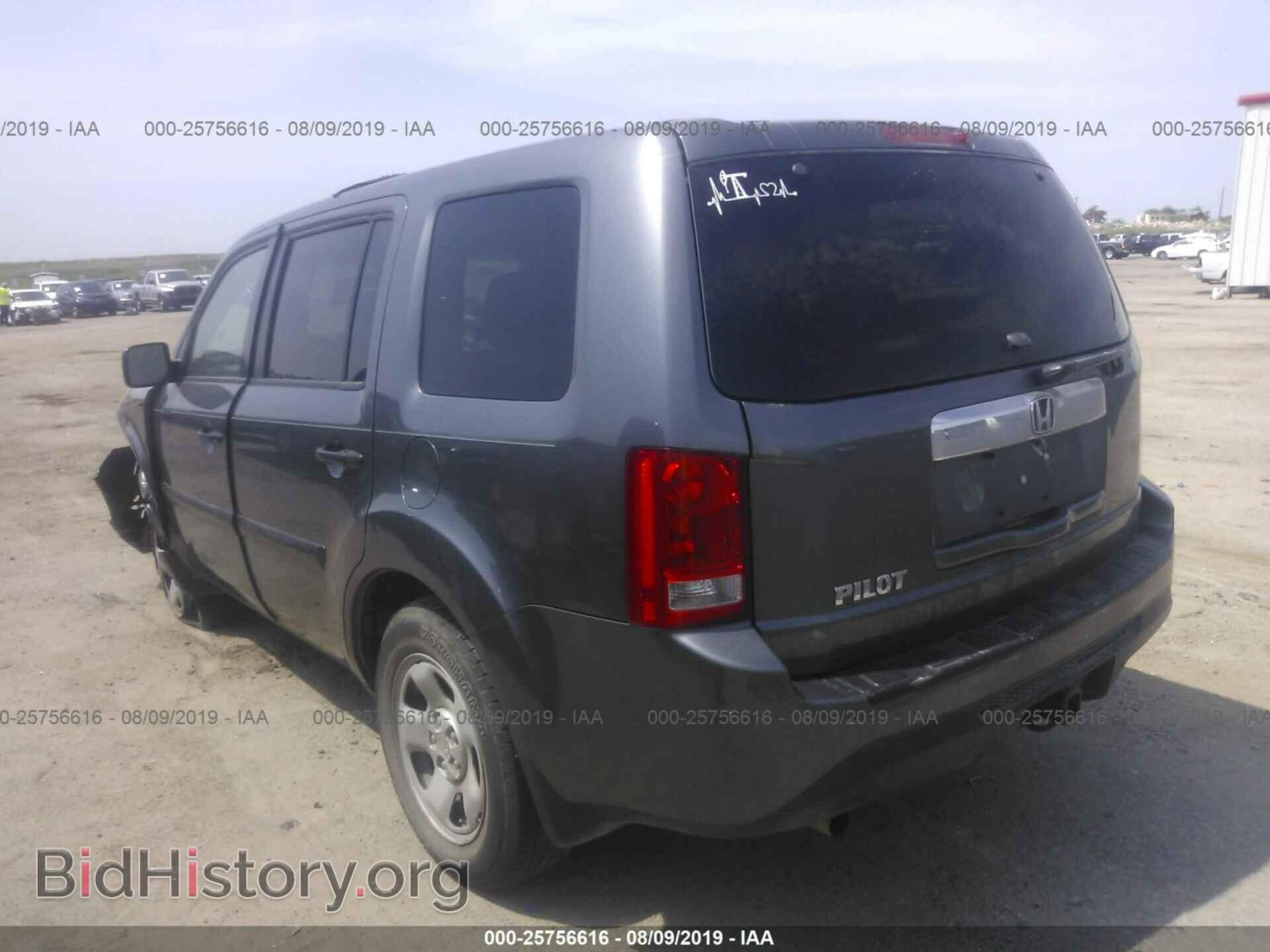 2013 HONDA PILOT - VIN: 5FNYF3H25DB028277 - Фото 3