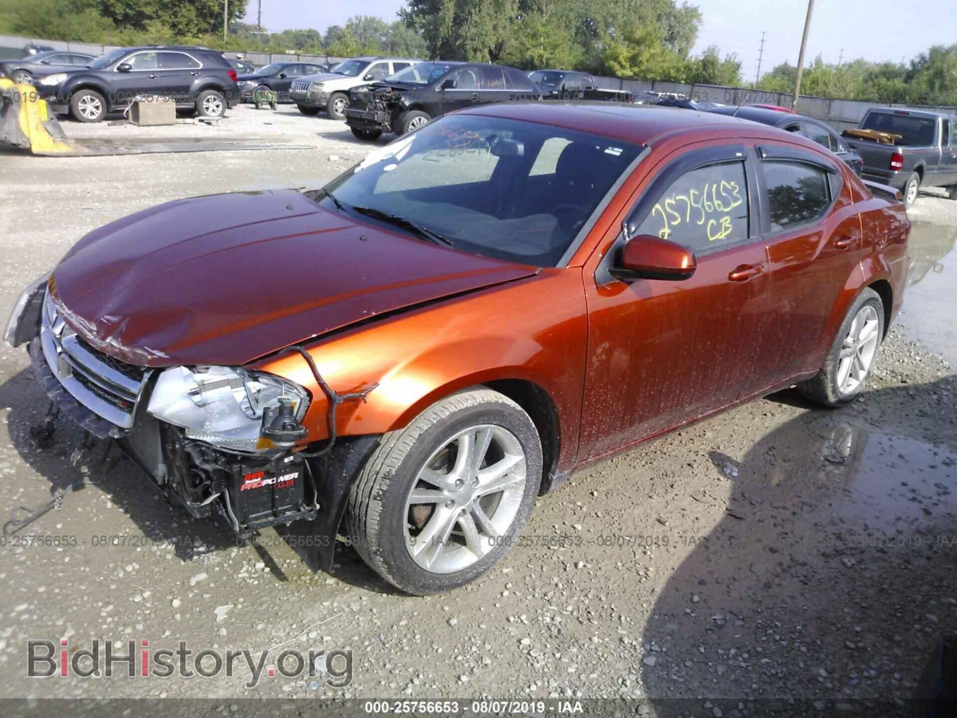 2012 DODGE AVENGER - VIN: 1C3CDZEG9CN154682 - Фото 2