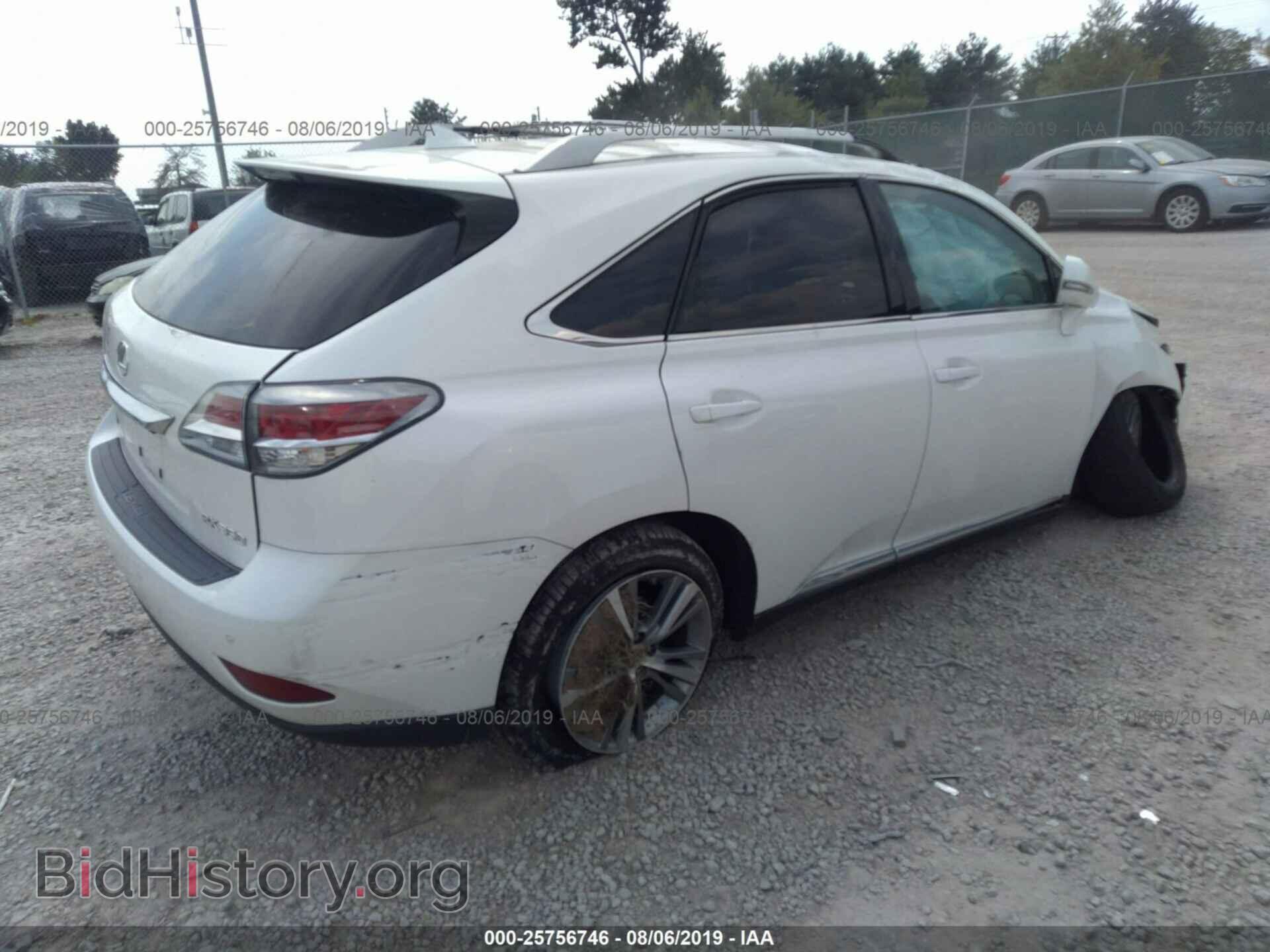 2015 LEXUS RX - VIN: 2T2BK1BA4FC324318 - Фото 4