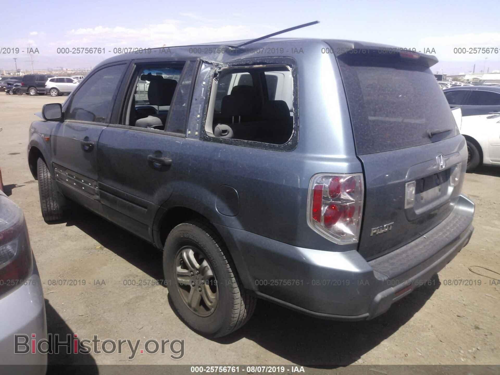 2006 HONDA PILOT - VIN: 5FNYF28166B015980 - Photo 3