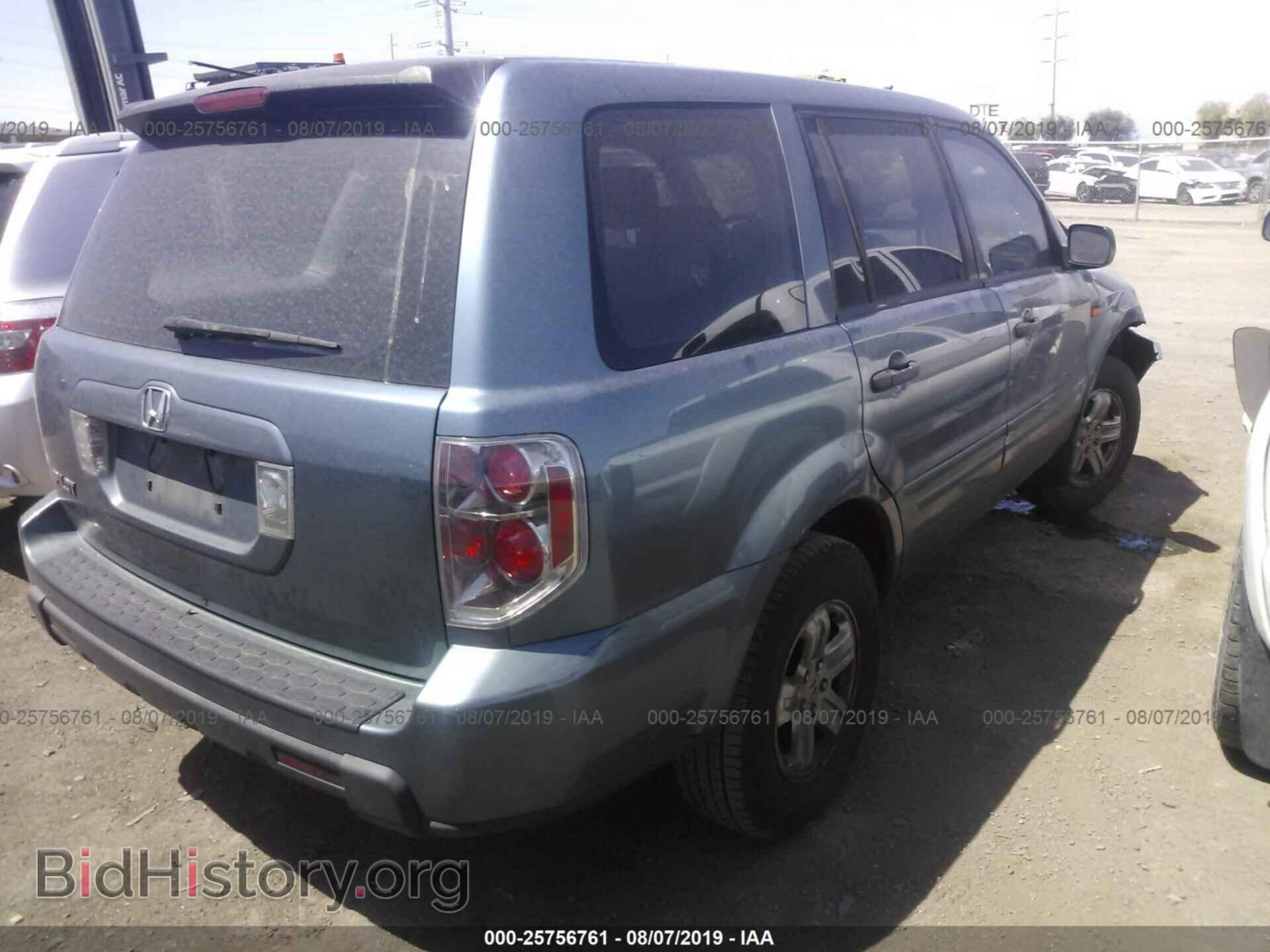 2006 HONDA PILOT - VIN: 5FNYF28166B015980 - Photo 4
