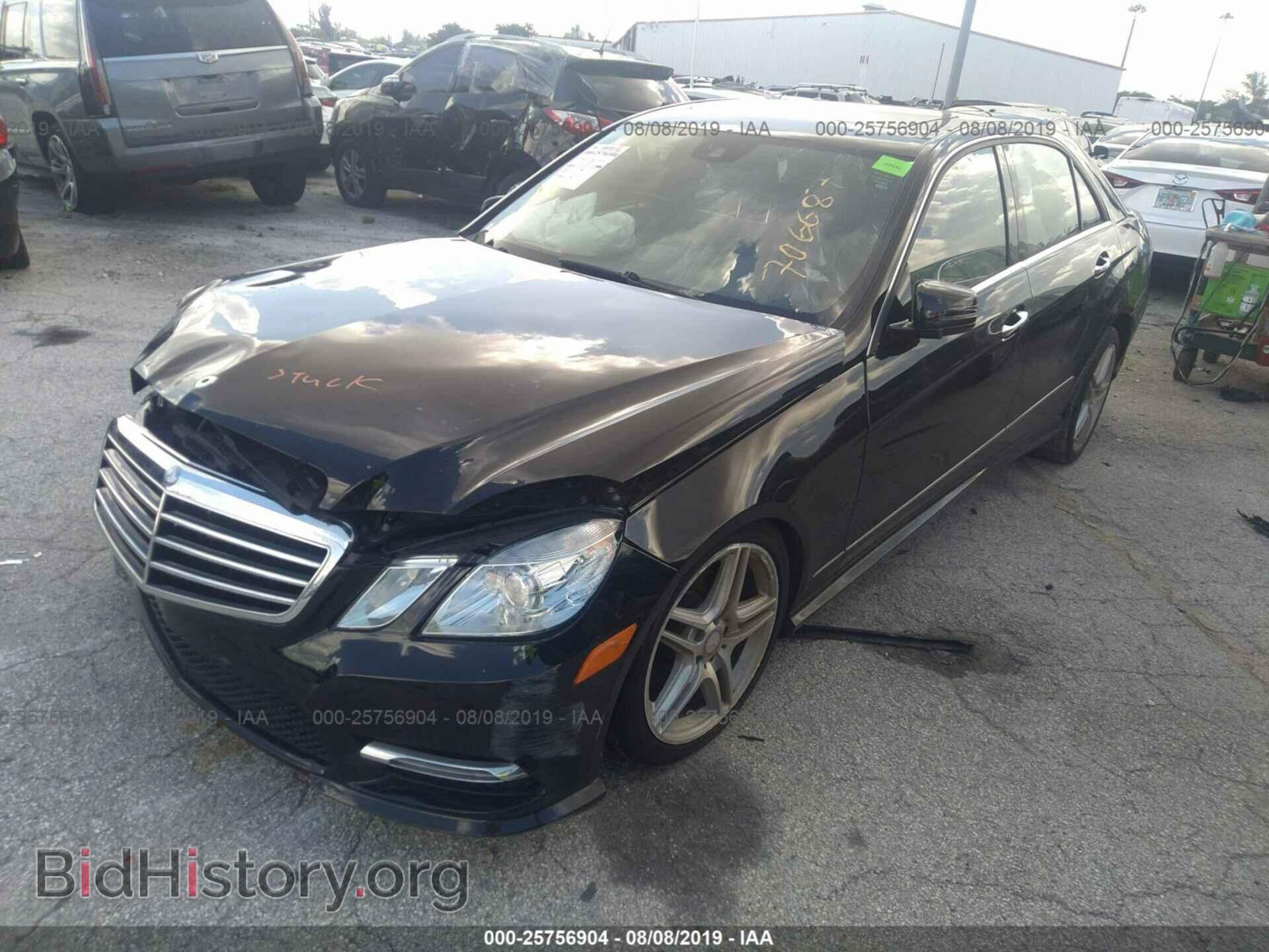 2013 MERCEDES-BENZ E - VIN: WDDHF5KB3DA706687 - Фото 2