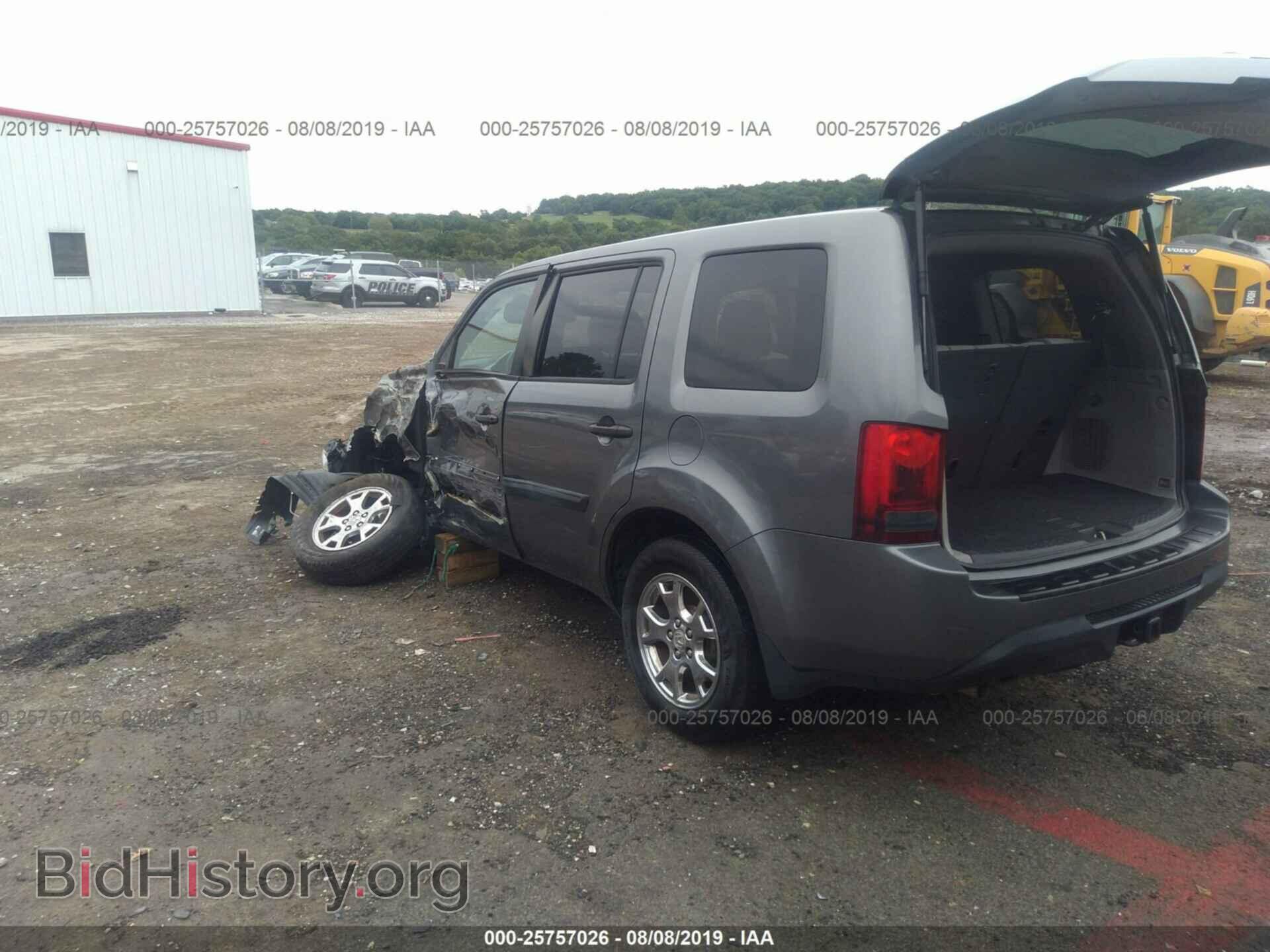 2013 HONDA PILOT - VIN: 5FNYF4H2XDB002425 - Фото 3