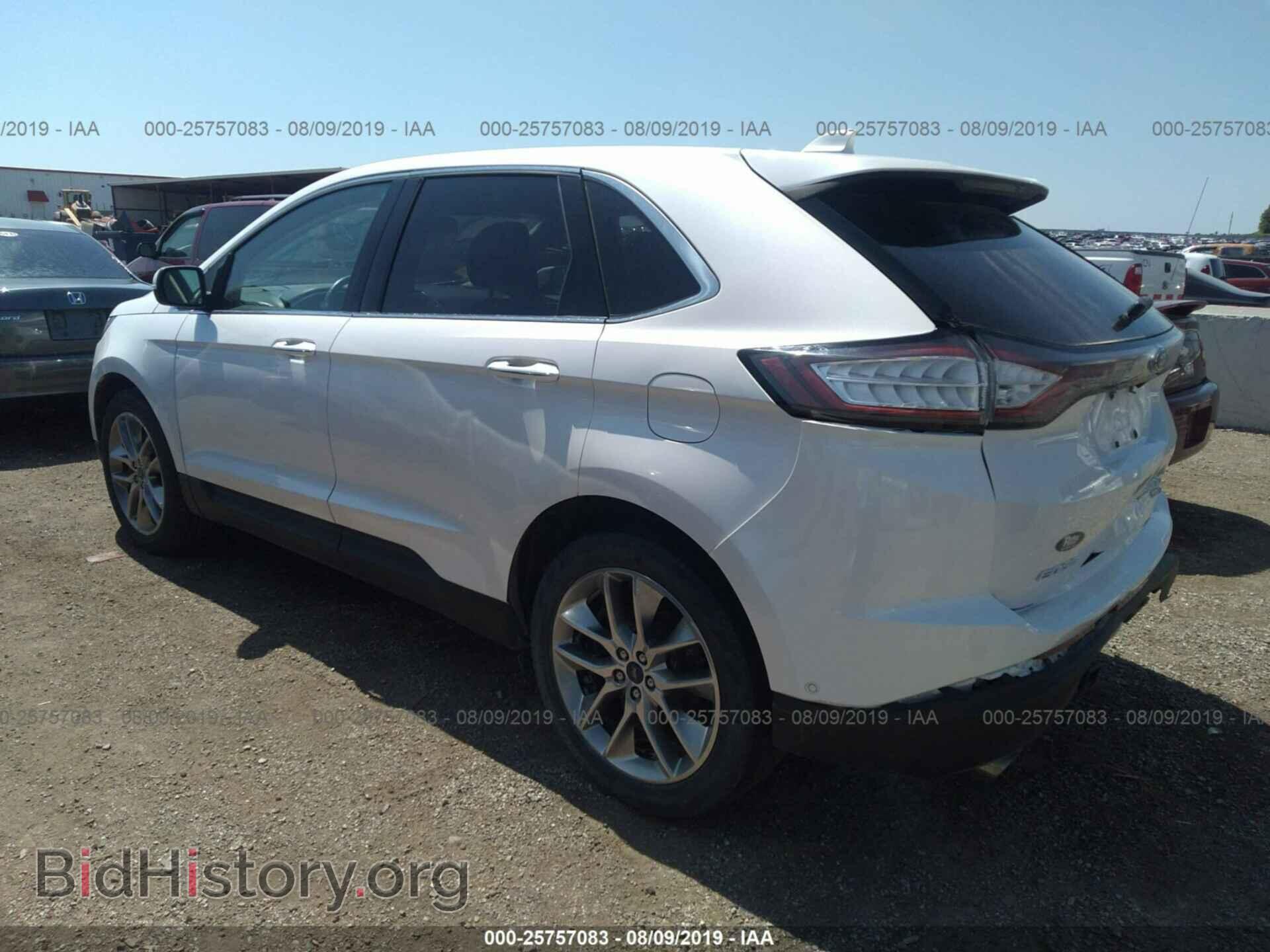 2015 FORD EDGE - VIN: 2FMPK4K97FBB72492 - Фото 3