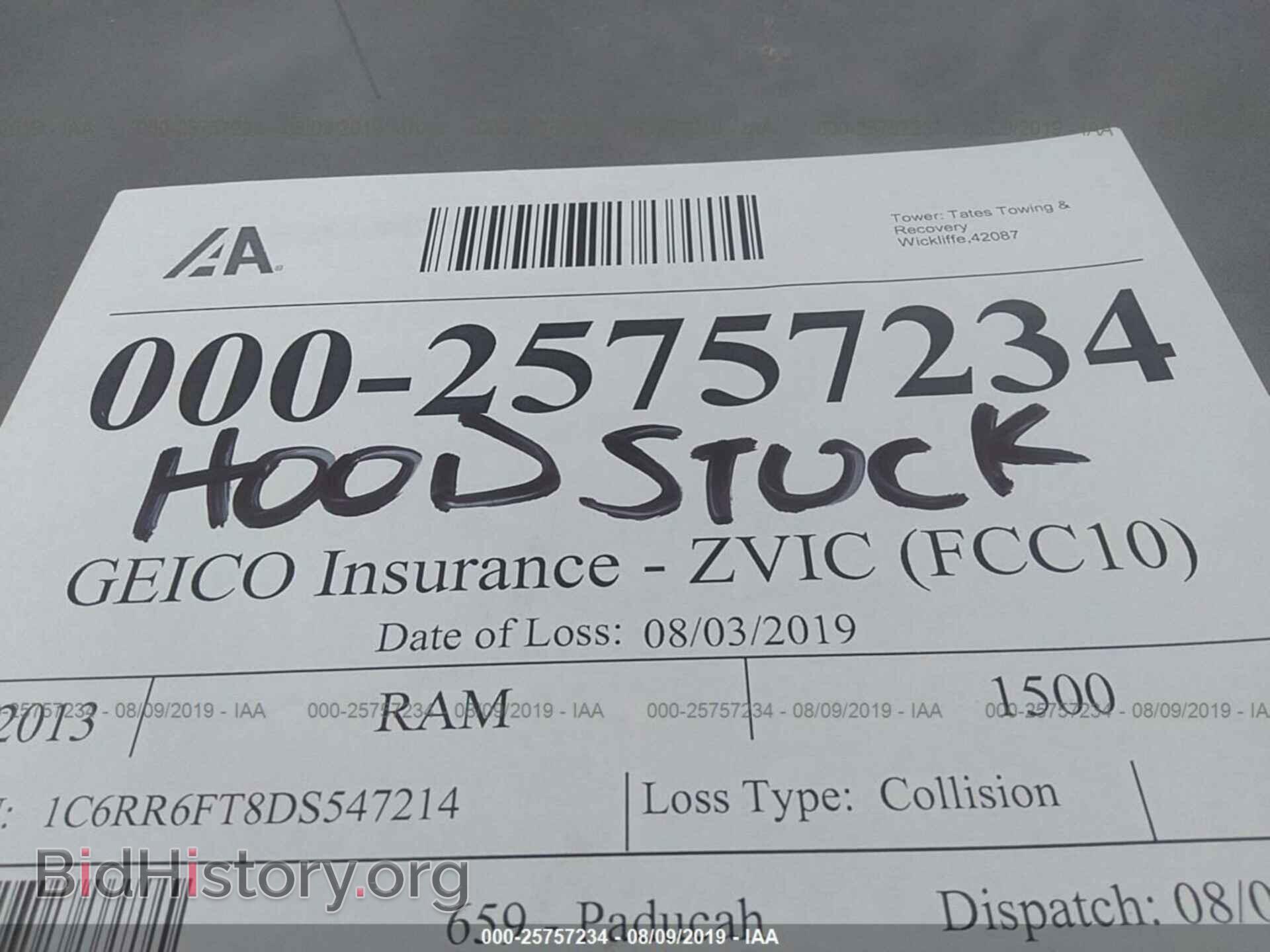 2013 RAM 1500 - VIN: 1C6RR6FT8DS547214 - Фото 10