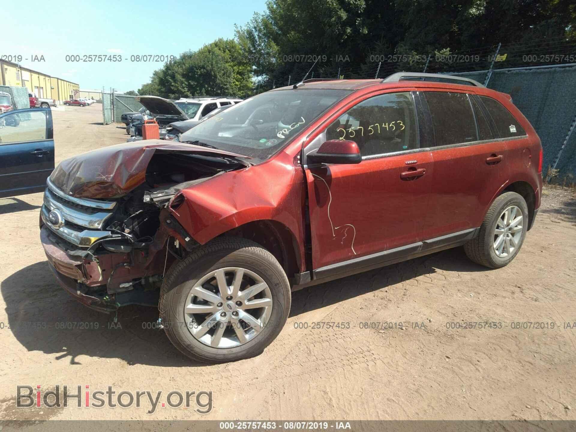 2014 FORD EDGE - VIN: 2FMDK4KC1EBA46643 - Фото 2